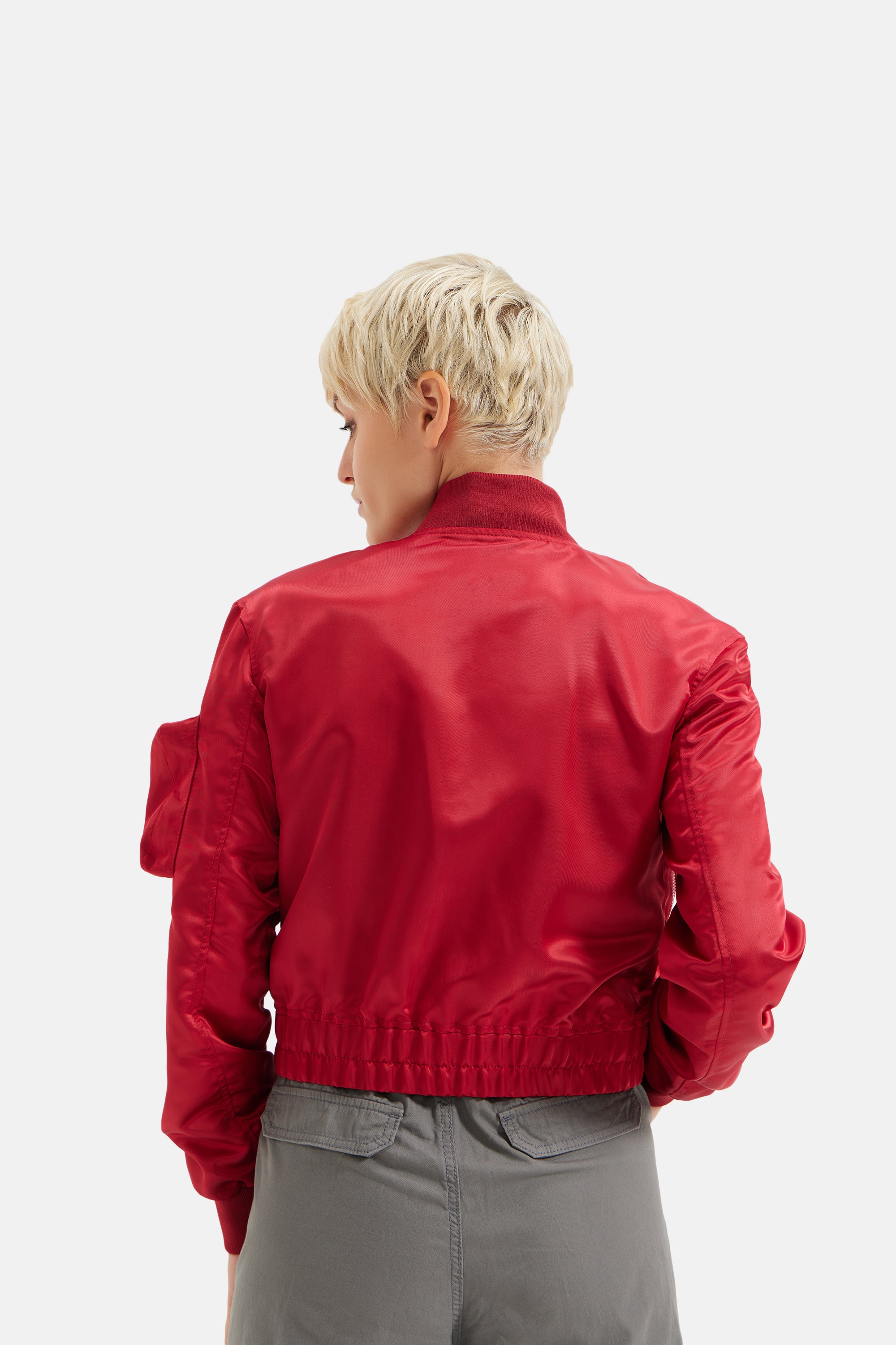 Drake - Utility Nylon Bomber - Red