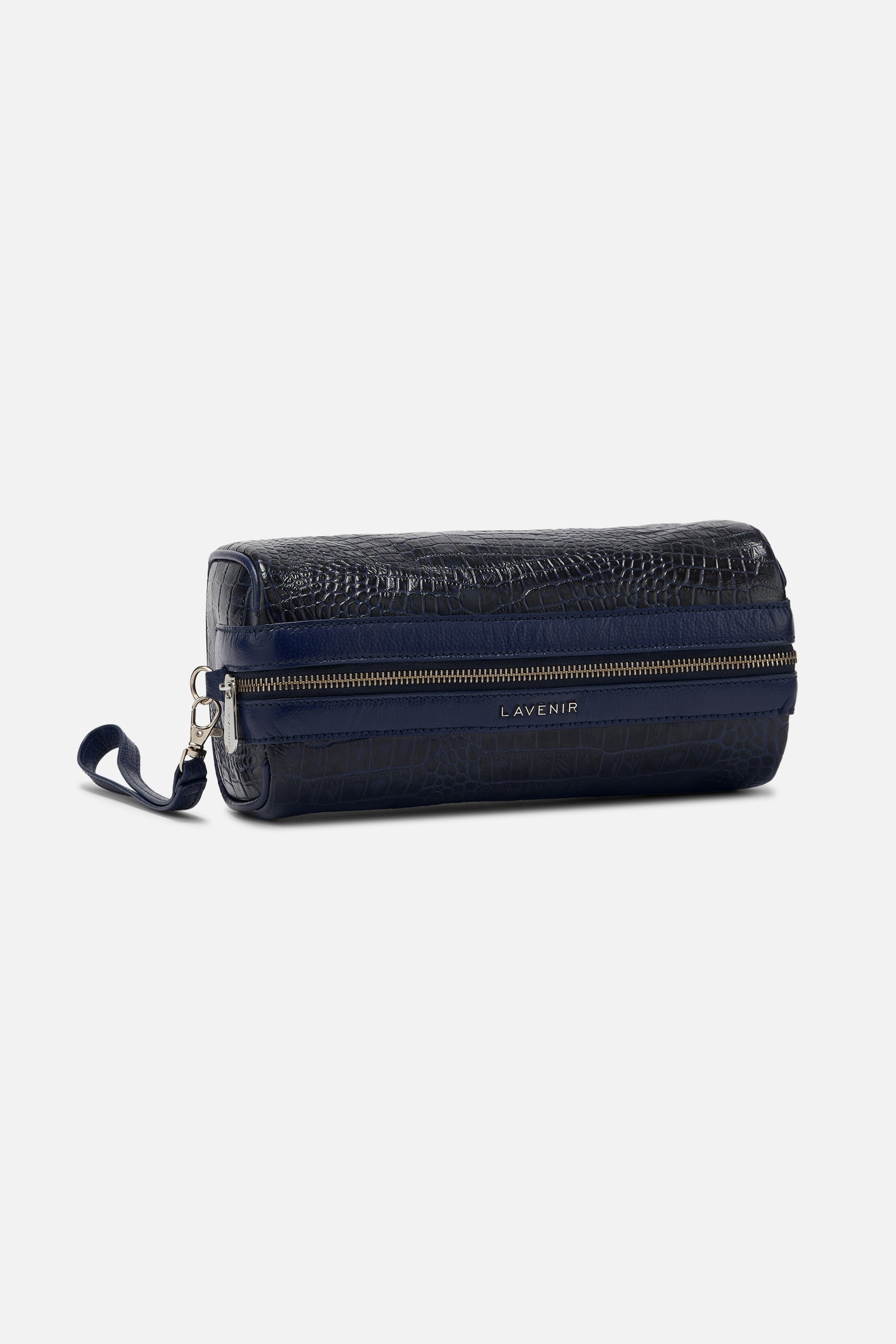 Byron - Utility Travel Kit - Croco Ocean Caven Blue