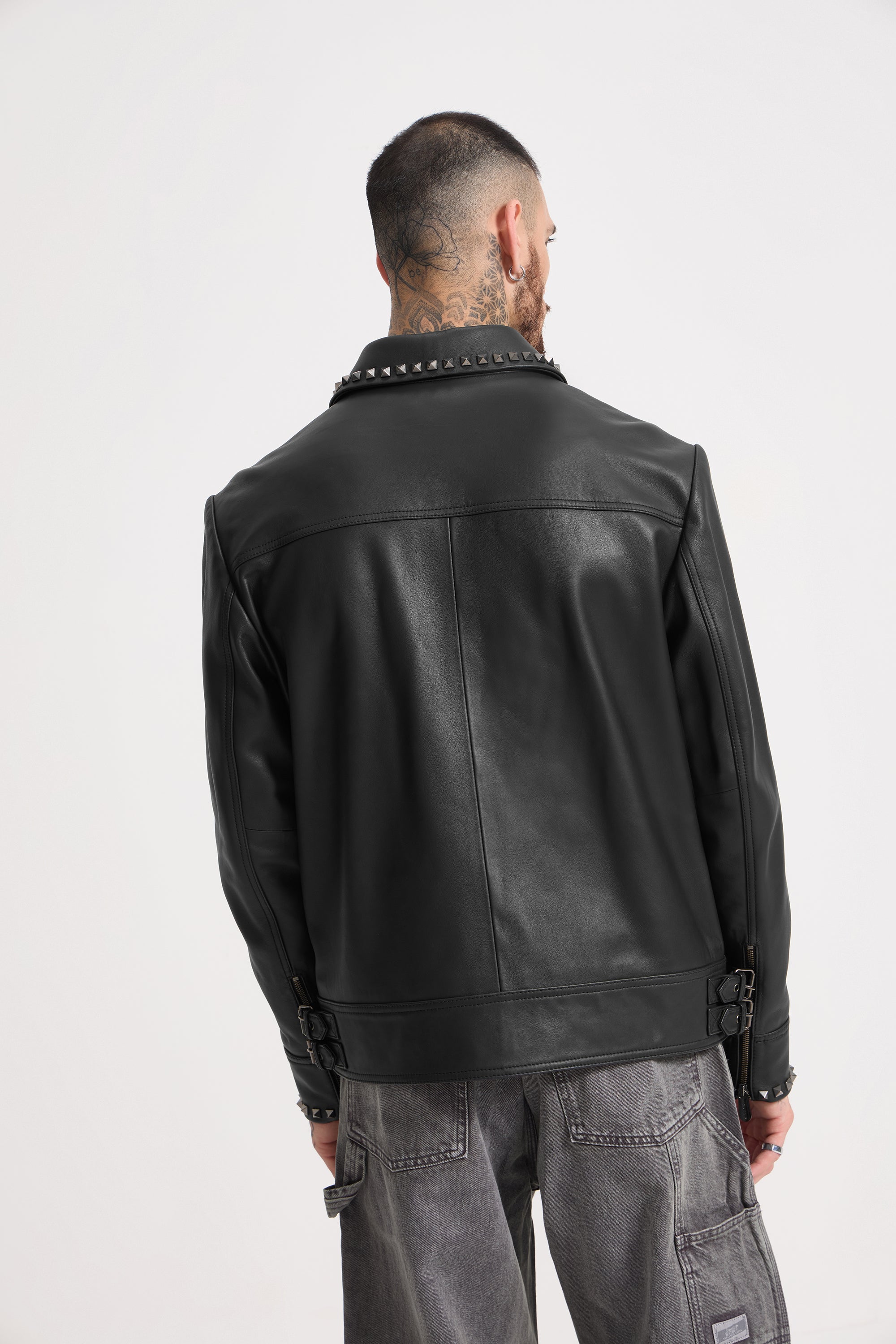 Léo - Untitled Studded Leather Jacket