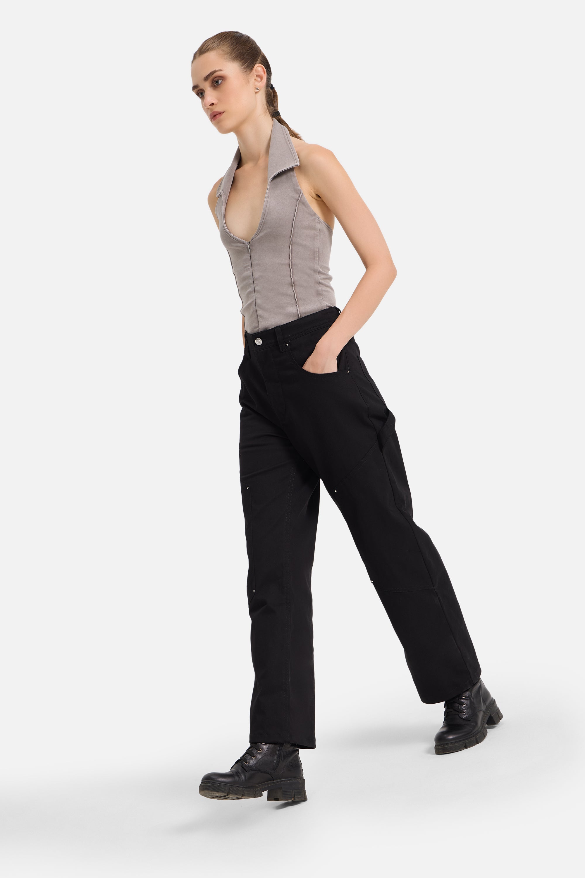 Ezra - Unisex Relaxed Fit Twill Pants