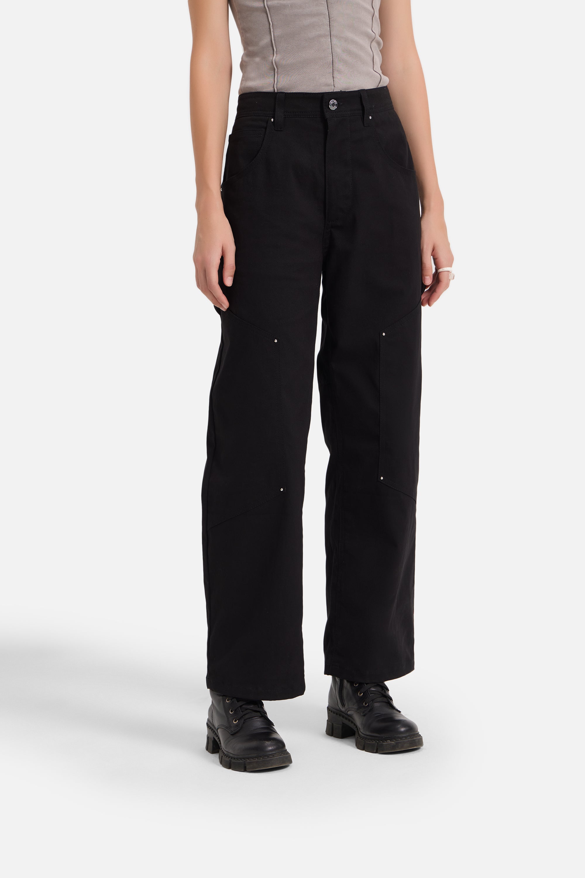 Ezra - Unisex Relaxed Fit Twill Pants