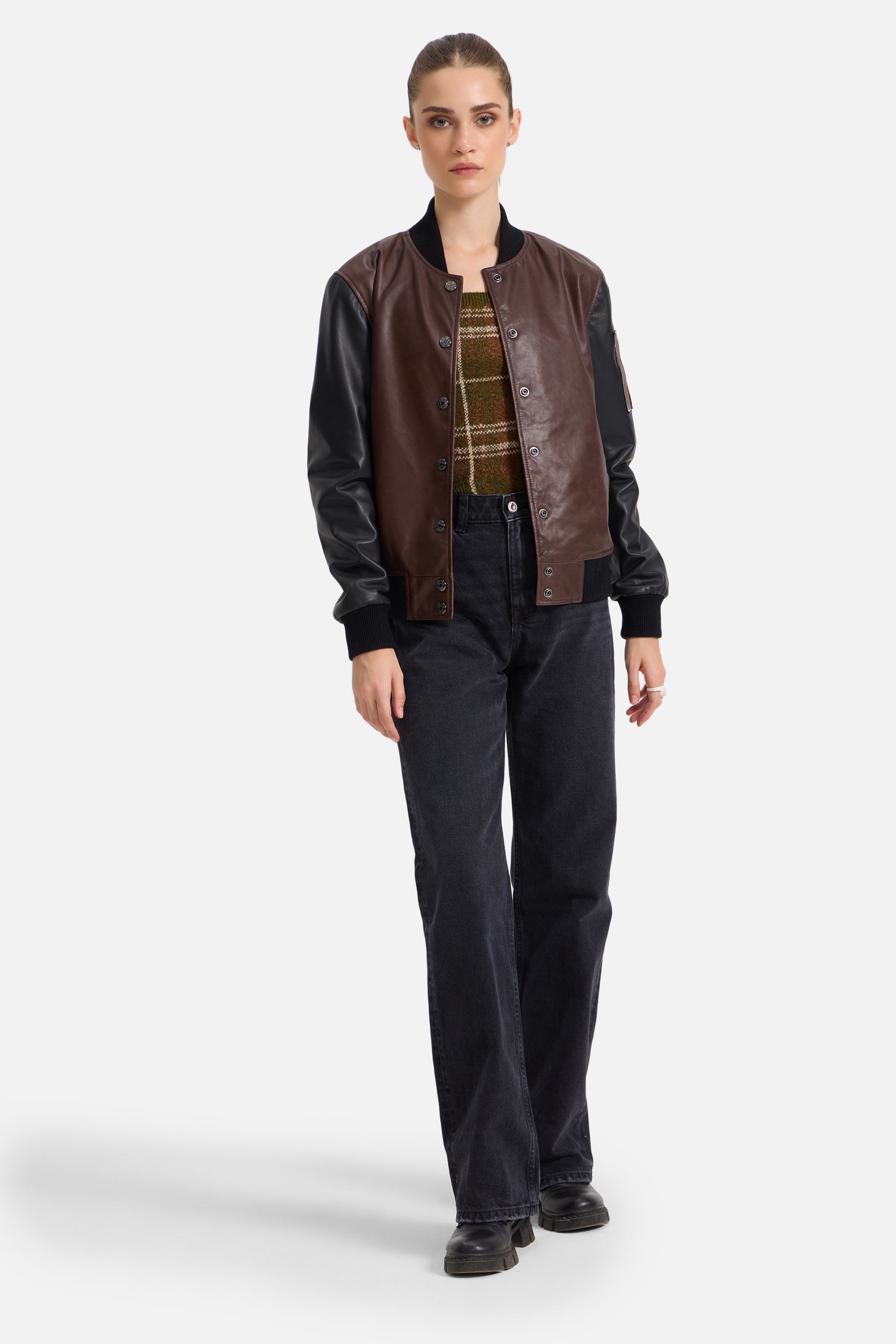 Hudson - Leather Bomber Jacket