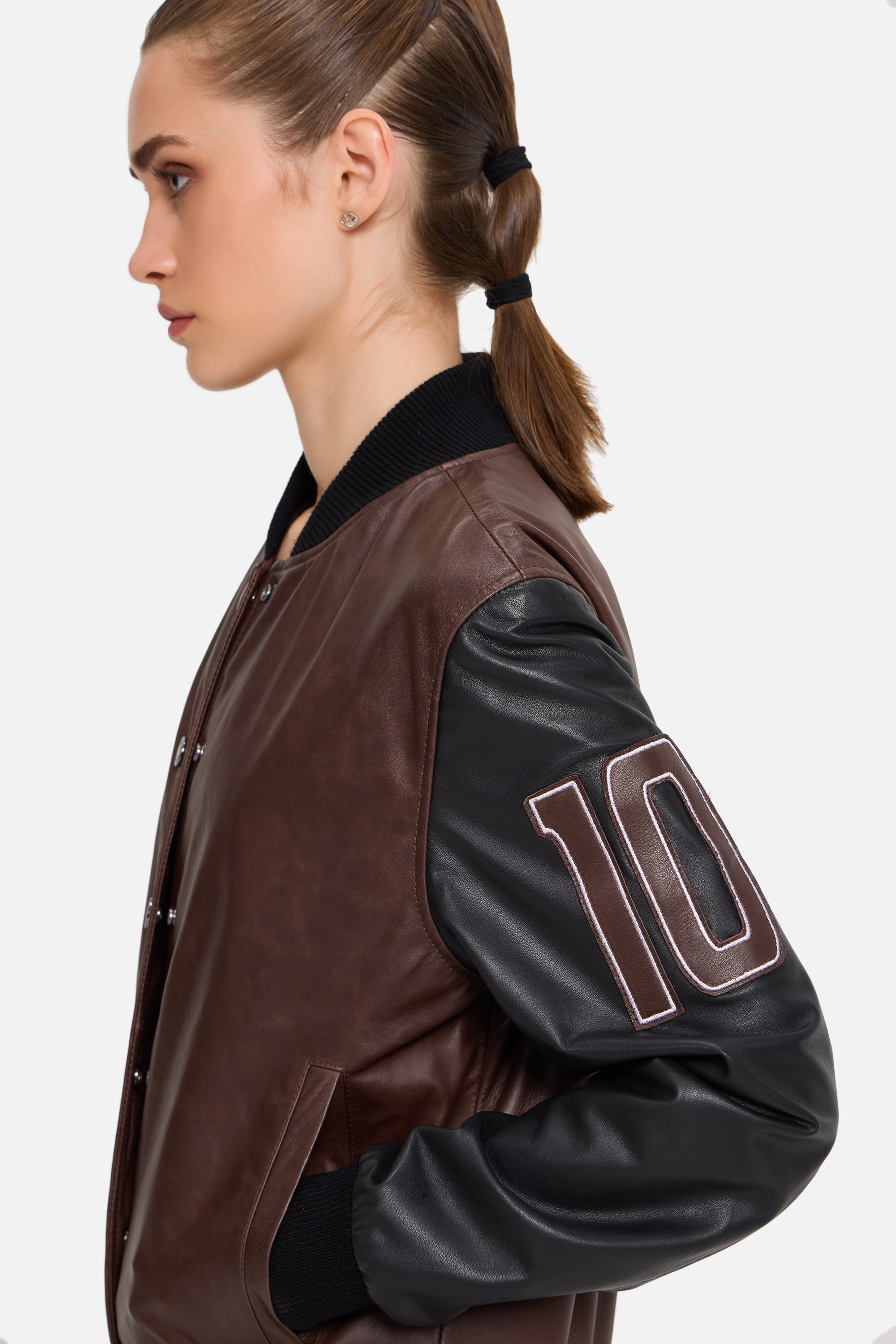 Hudson - Leather Bomber Jacket