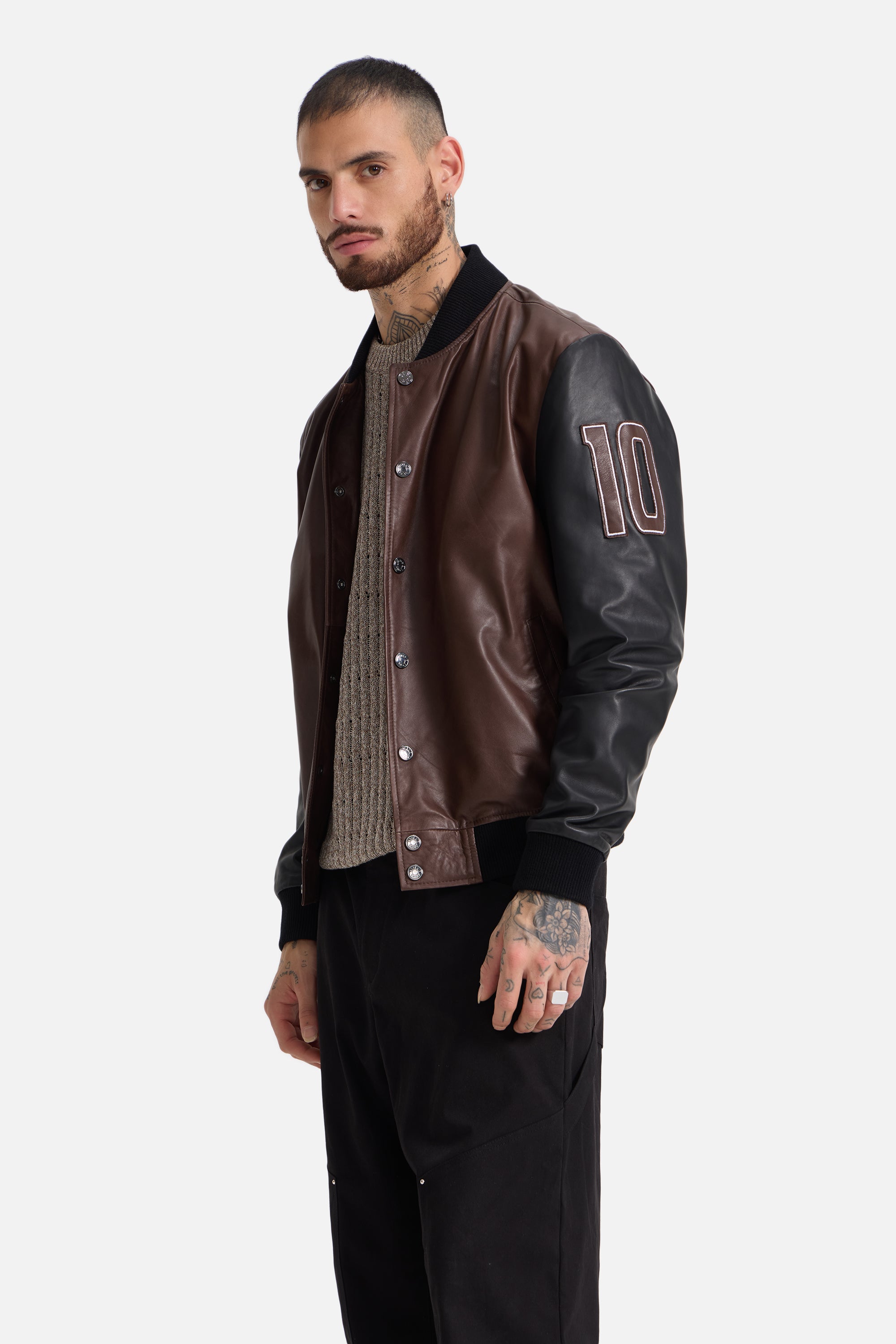 Hudson - Leather Bomber Jacket