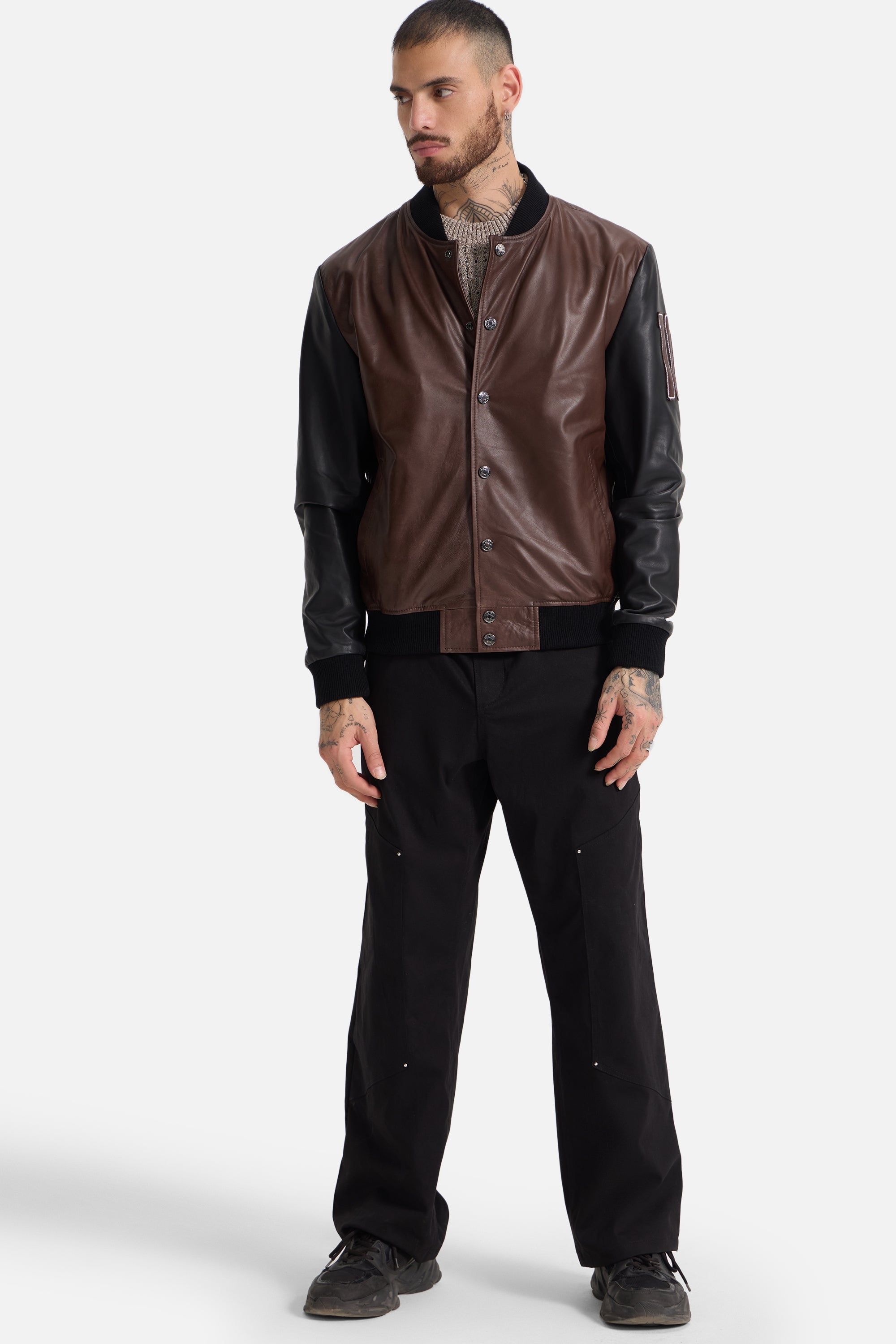 Hudson - Leather Bomber Jacket