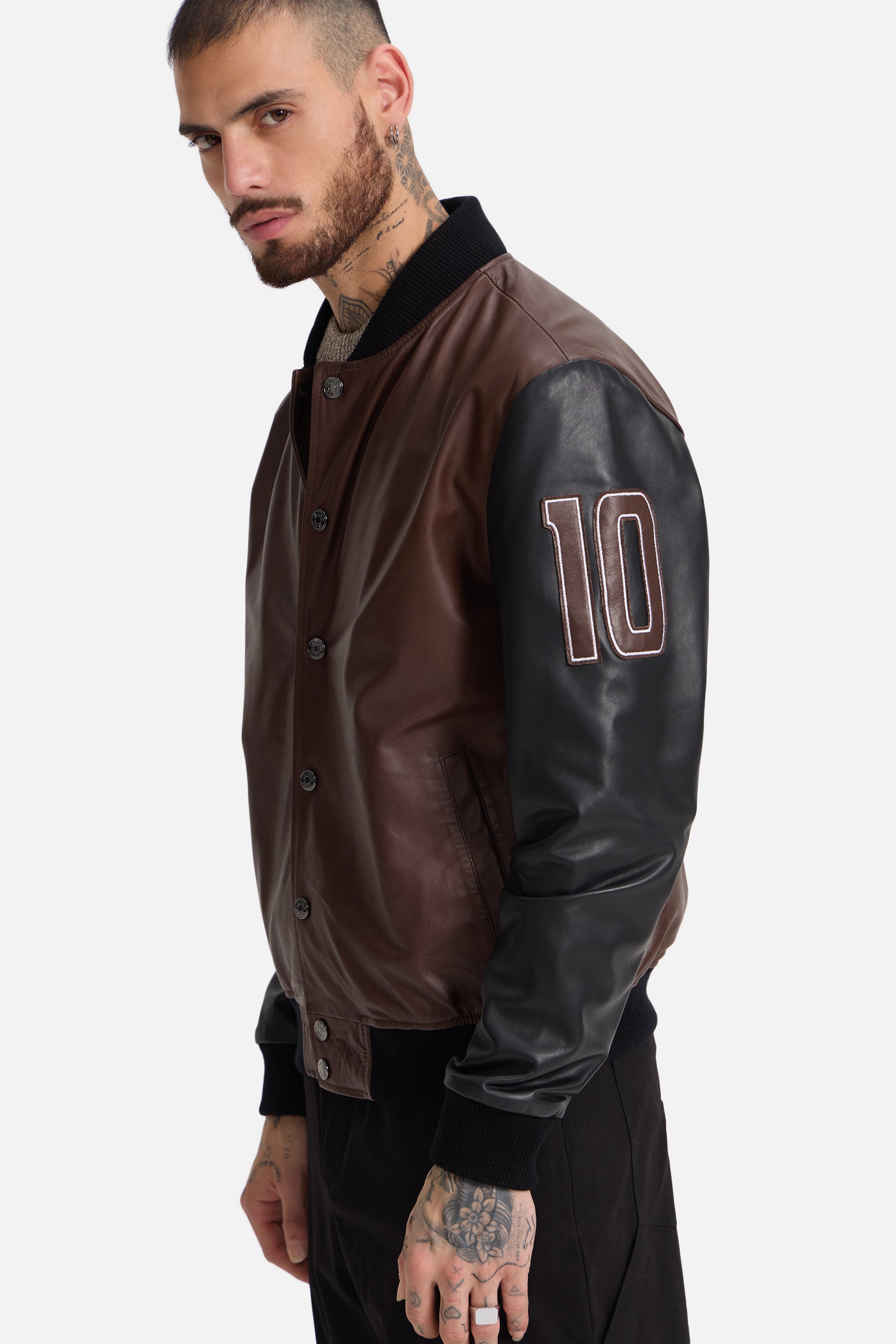 Hudson - Leather Bomber Jacket