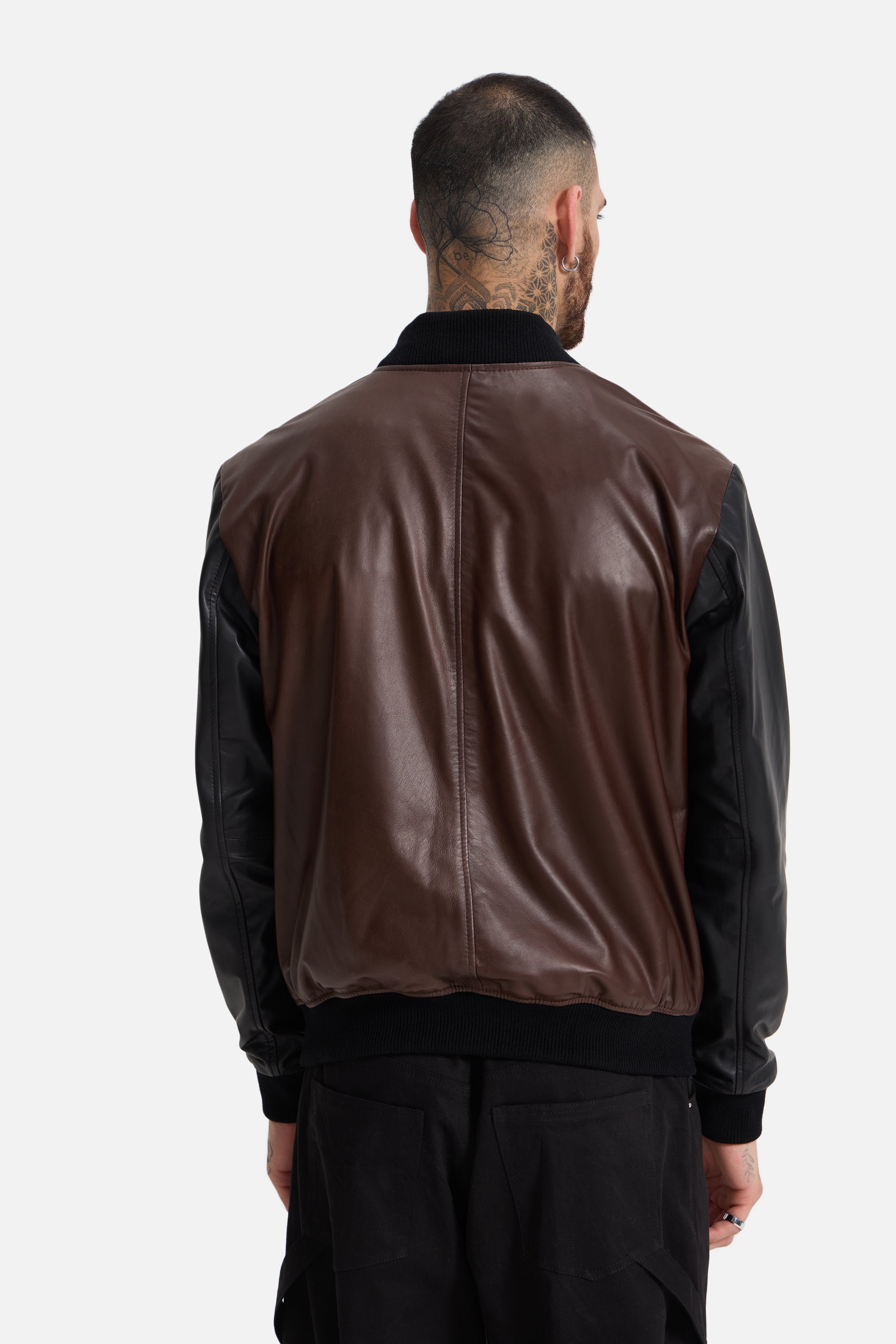 Hudson - Leather Bomber Jacket