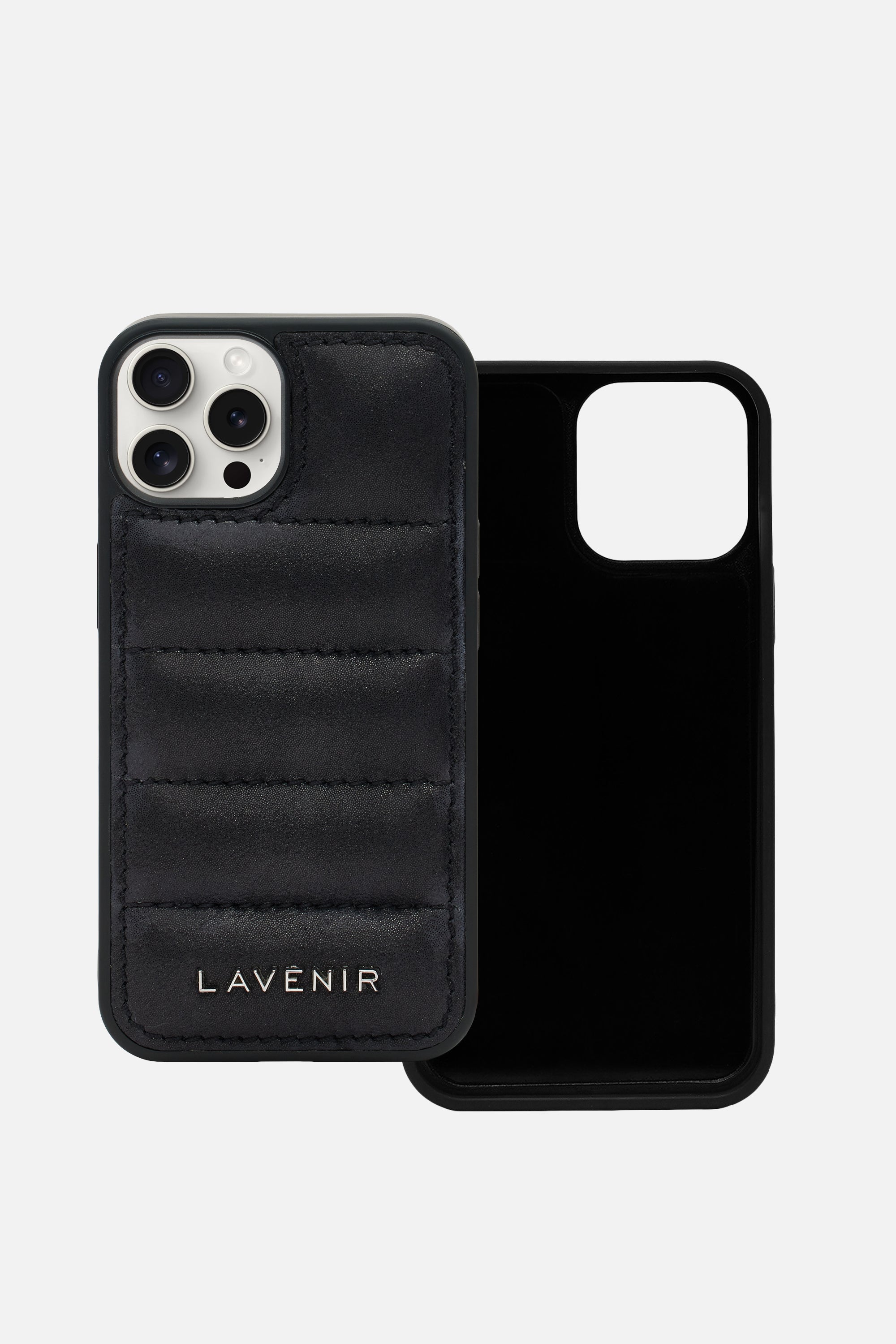 iPhone Puffy Case - Quilted Matte Black