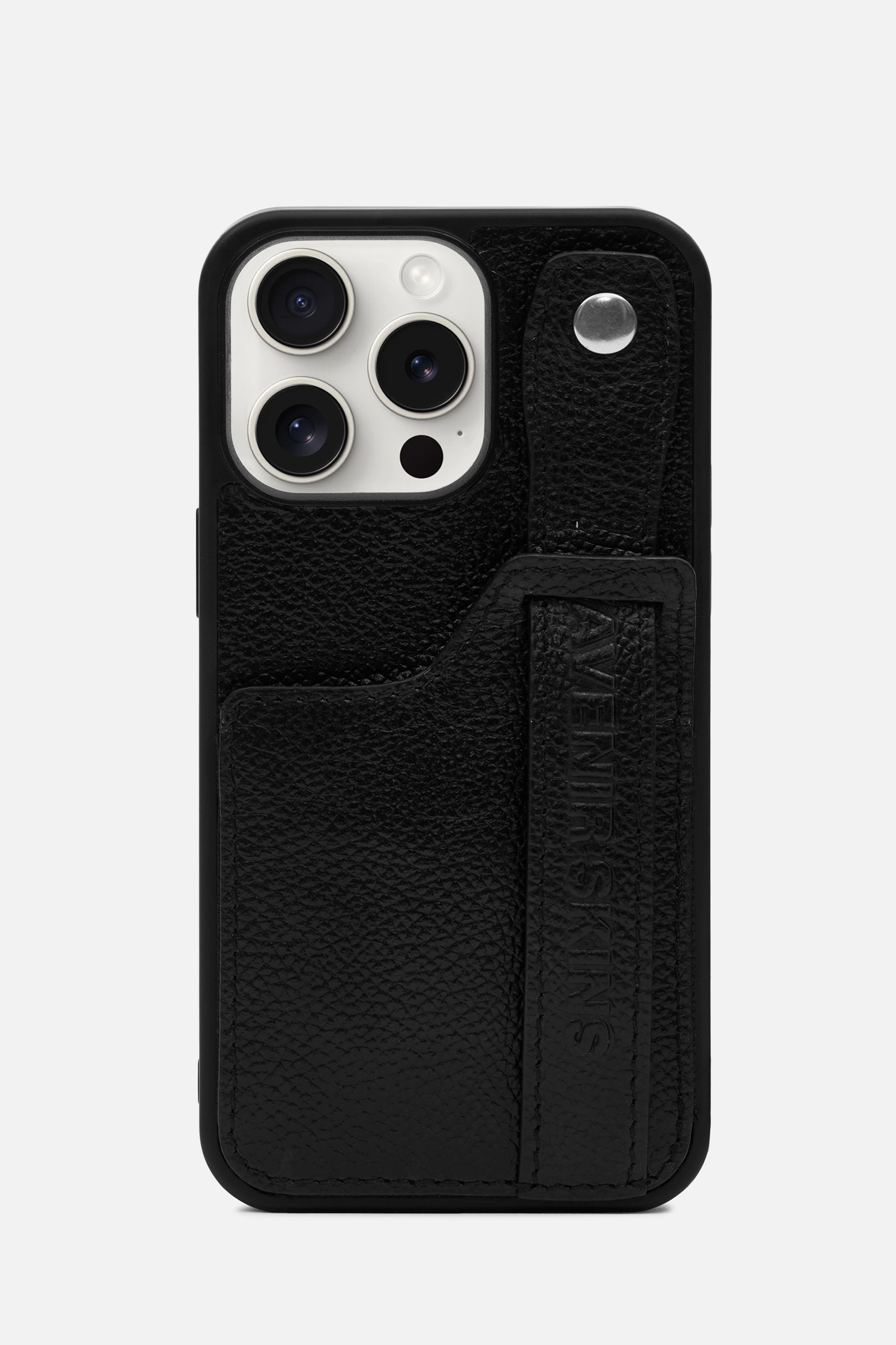 iPhone Case - Strap Card - Black