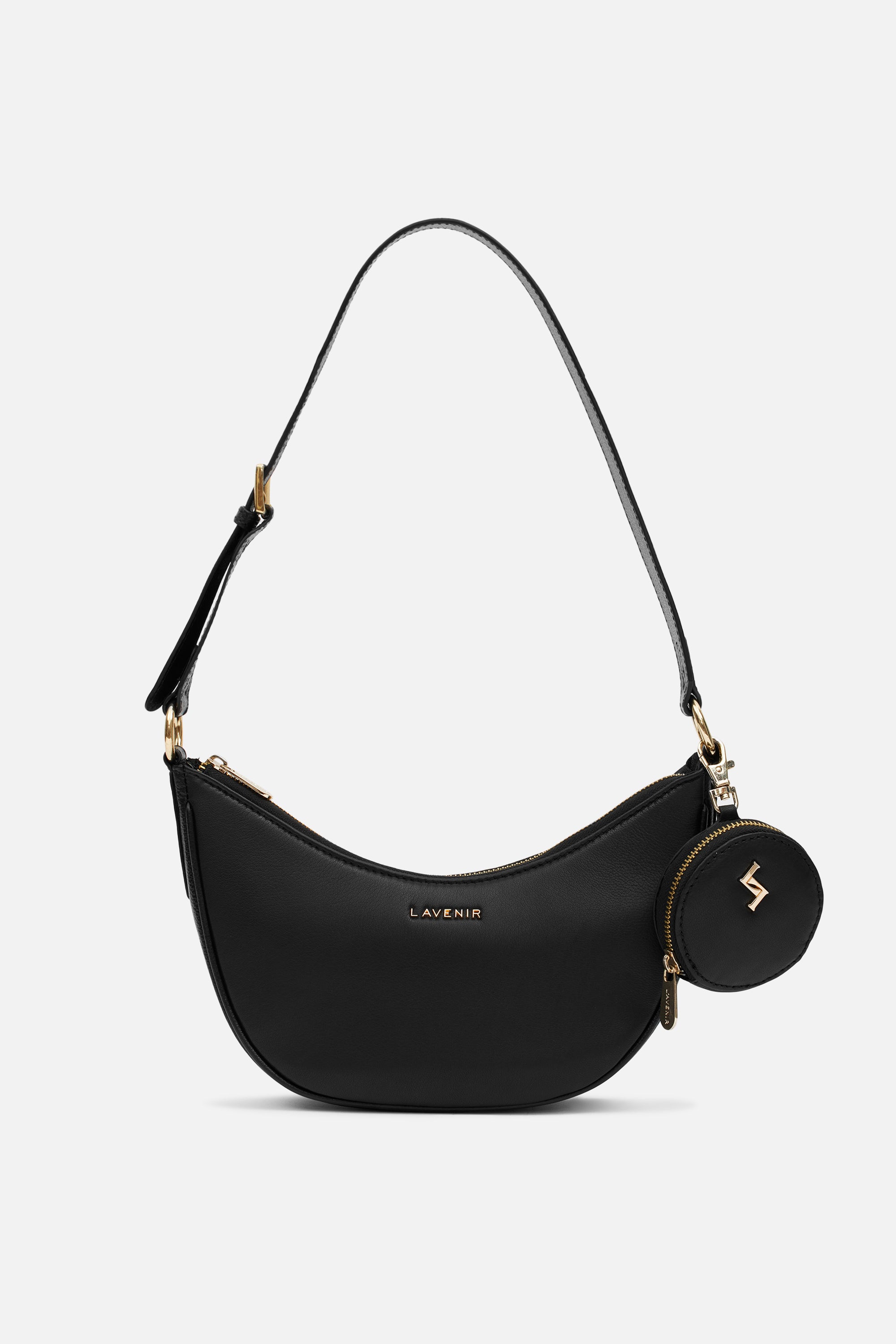 Olivia Hobo Bag - All Black