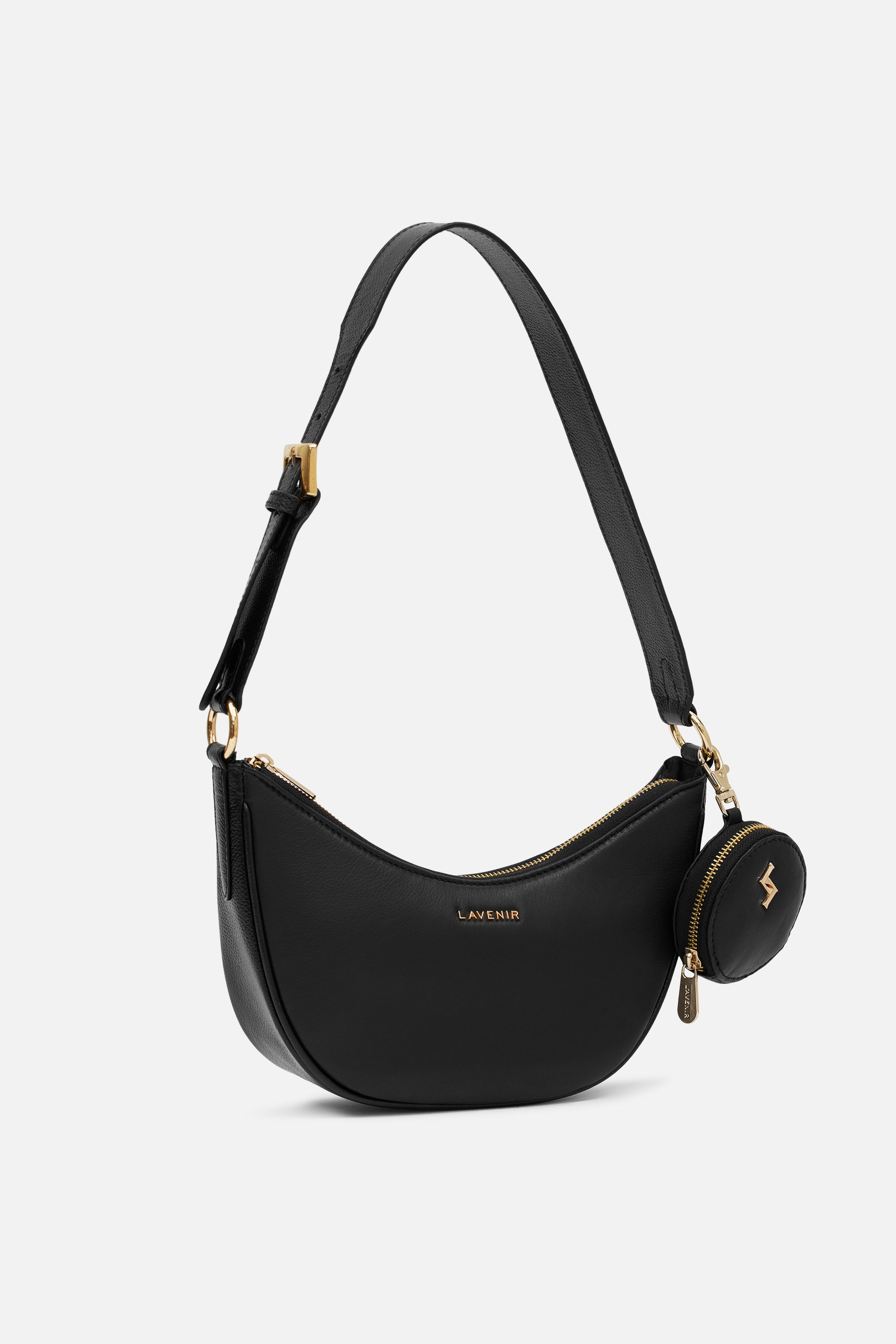 Olivia Hobo Bag - All Black