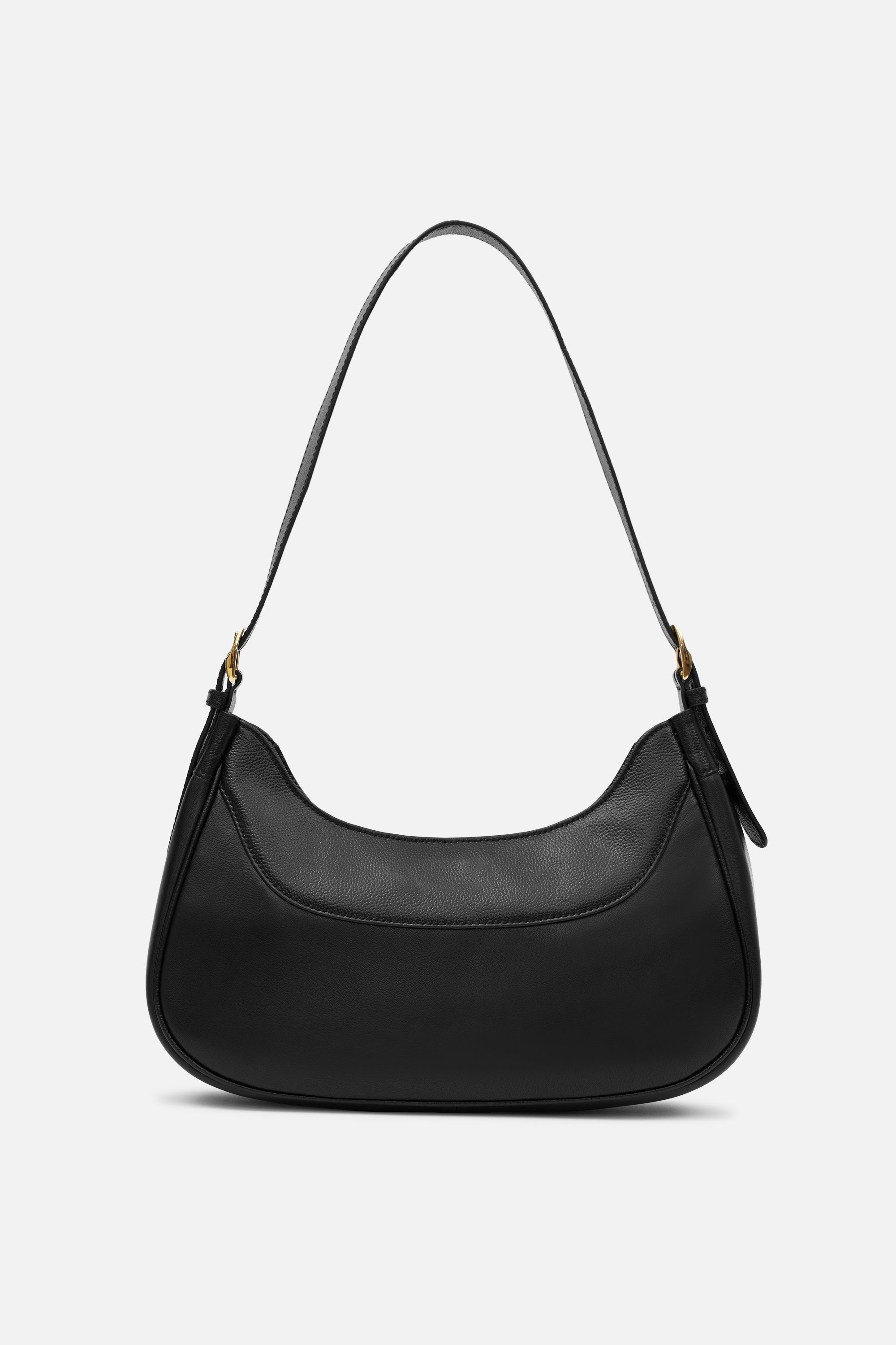 Olivia Medium Hobo Bag - All Black