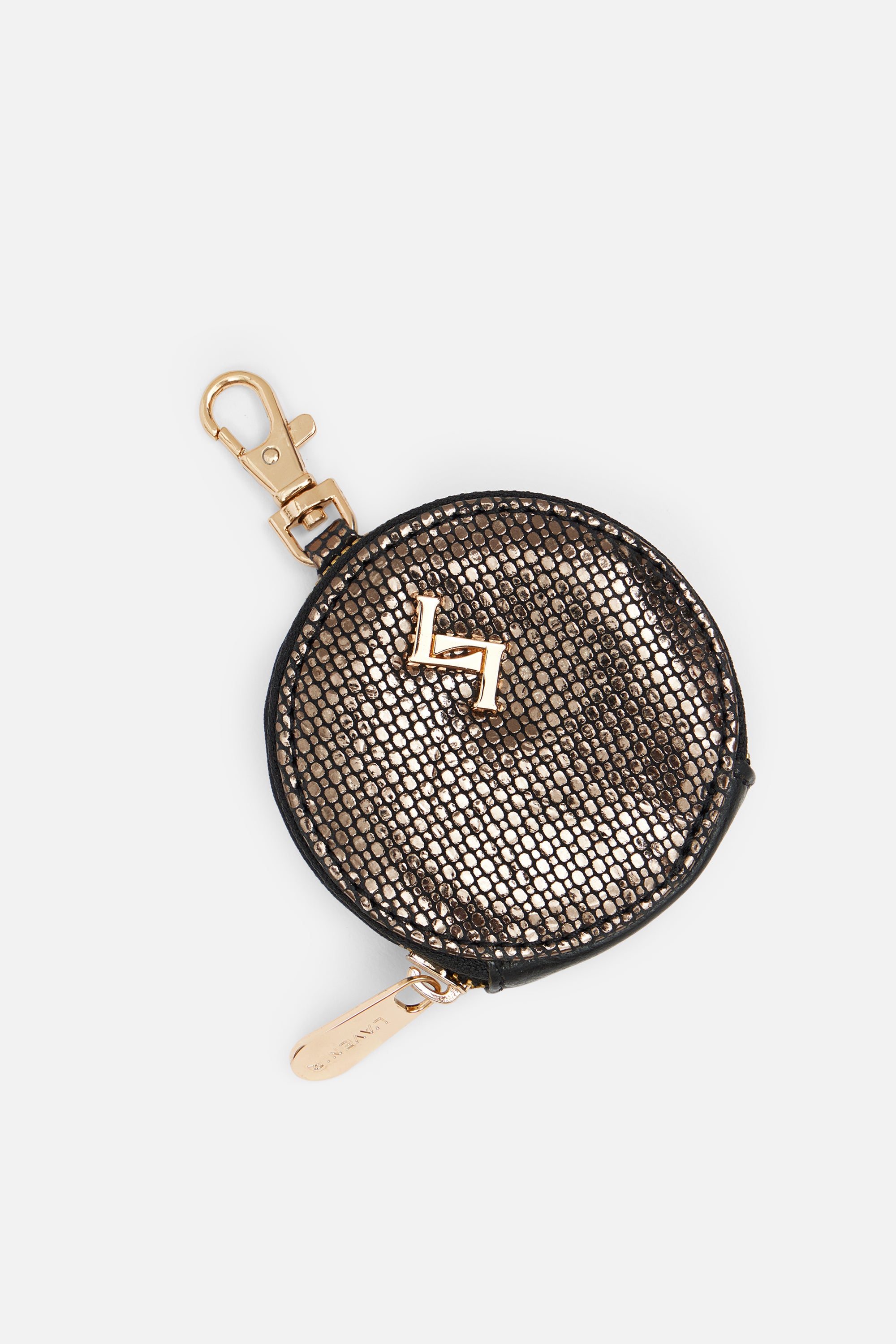 Olivia Hobo Bag - Gold Metallic & Black