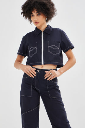 Myron - Twill Cotton Co-ord Set - Women