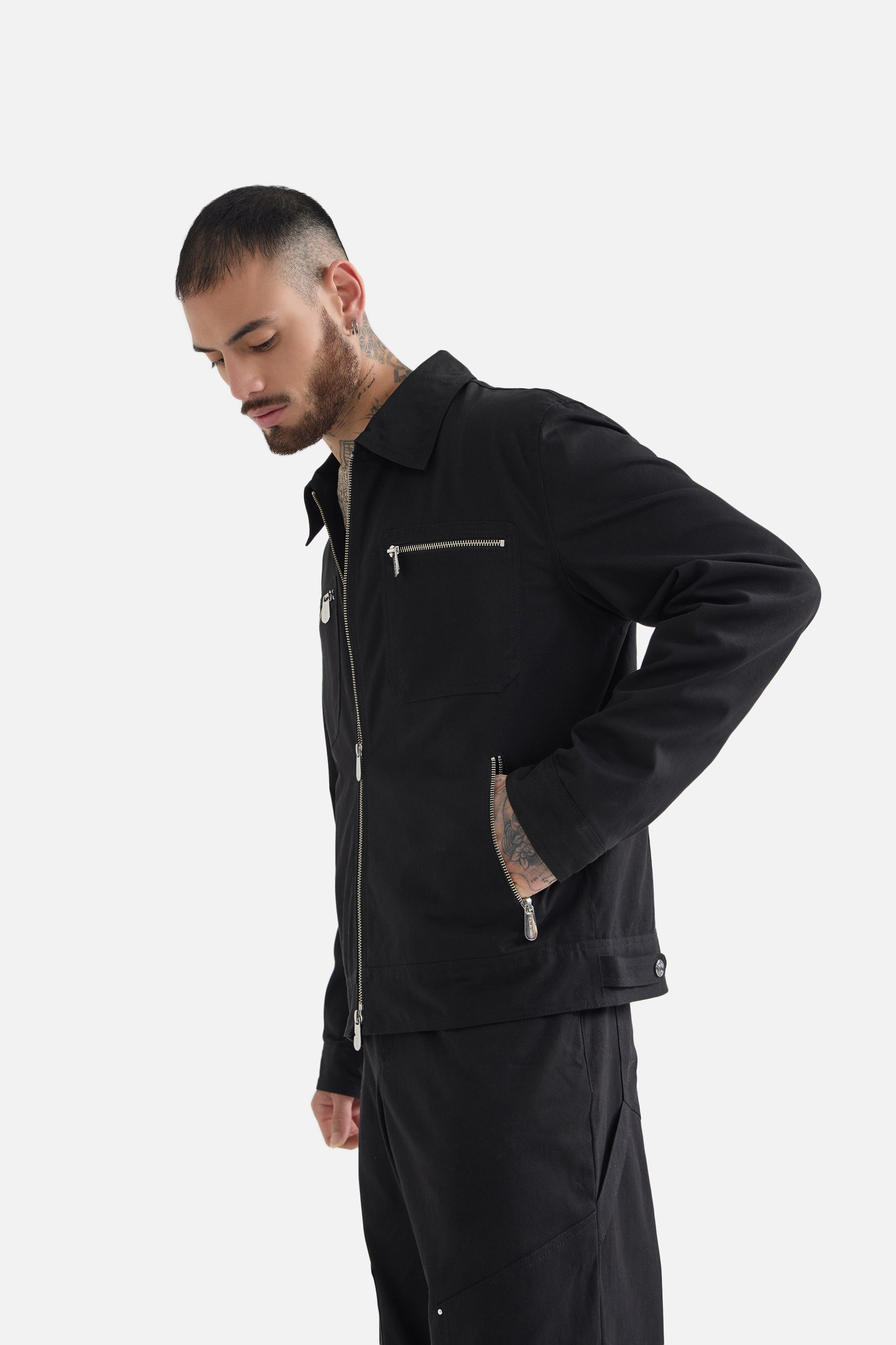 Isaac - Unisex Cotton Blouson Jacket