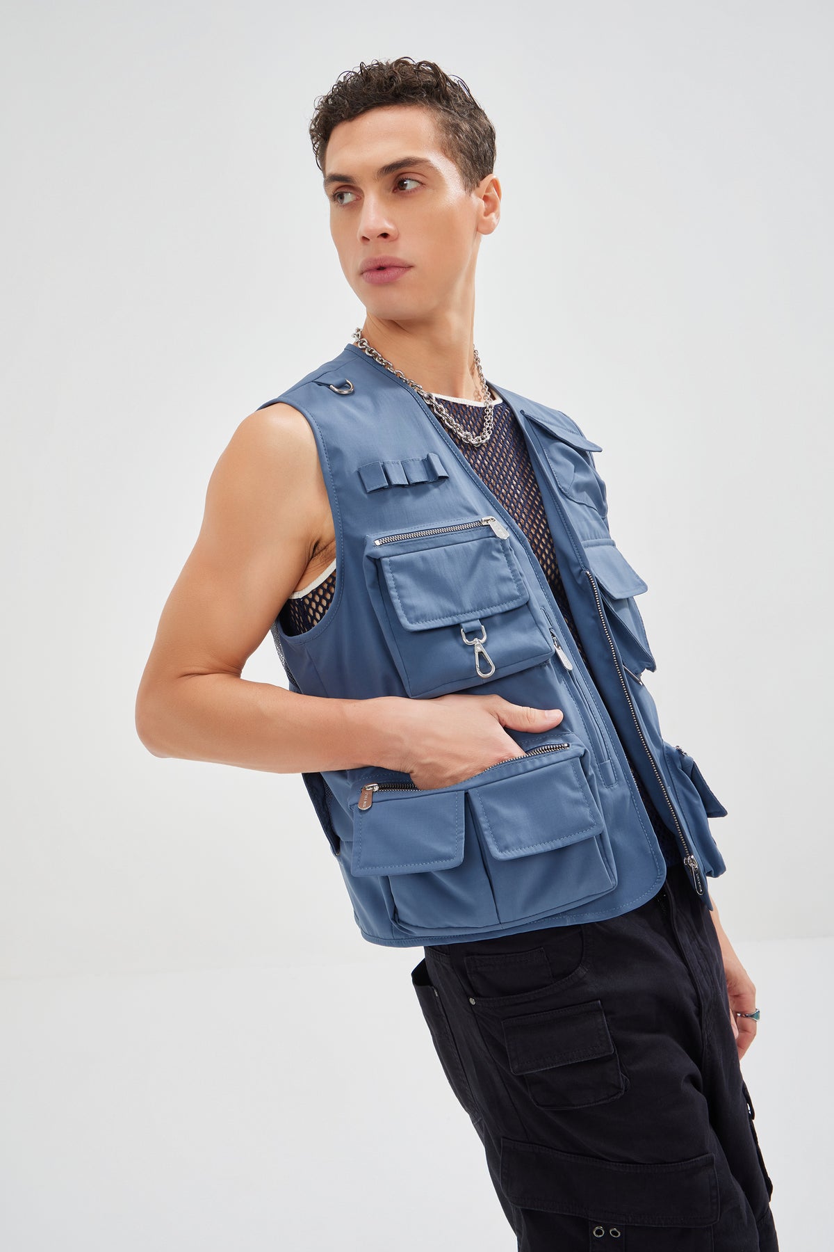 Madox - Unisex Nylon Utility Gilet