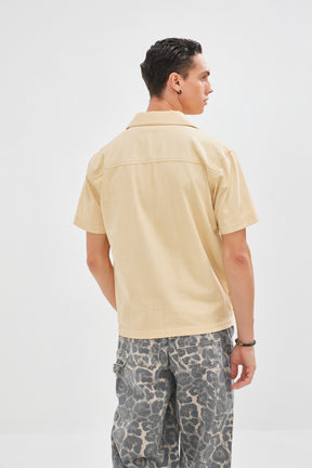 Skyler - Cotton Twill T Shirt