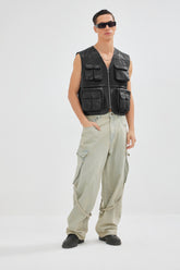 Ceaser - Leather Utility Gilet