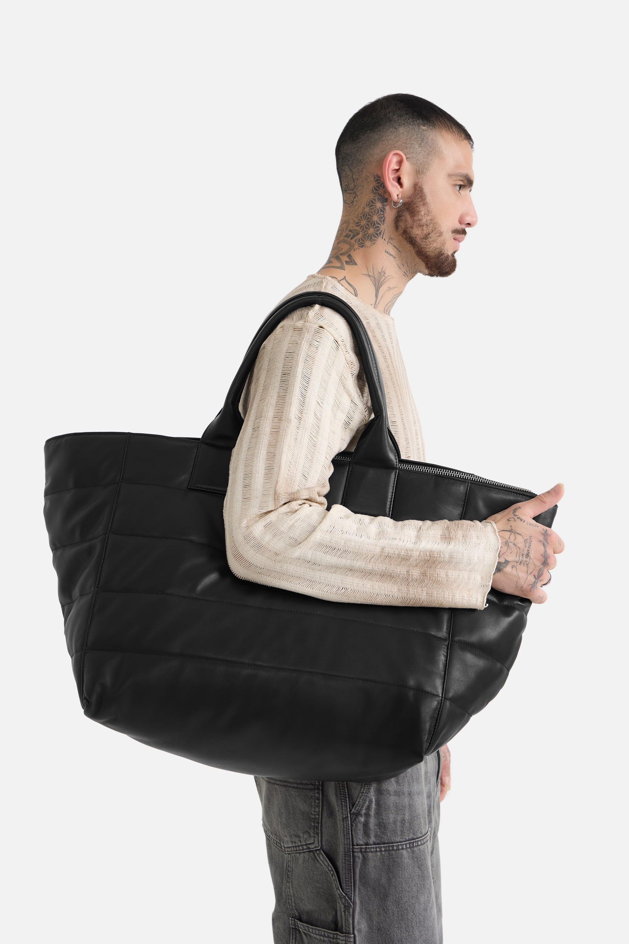 L'avenir - Unisex Puffy Travel Tote Bag