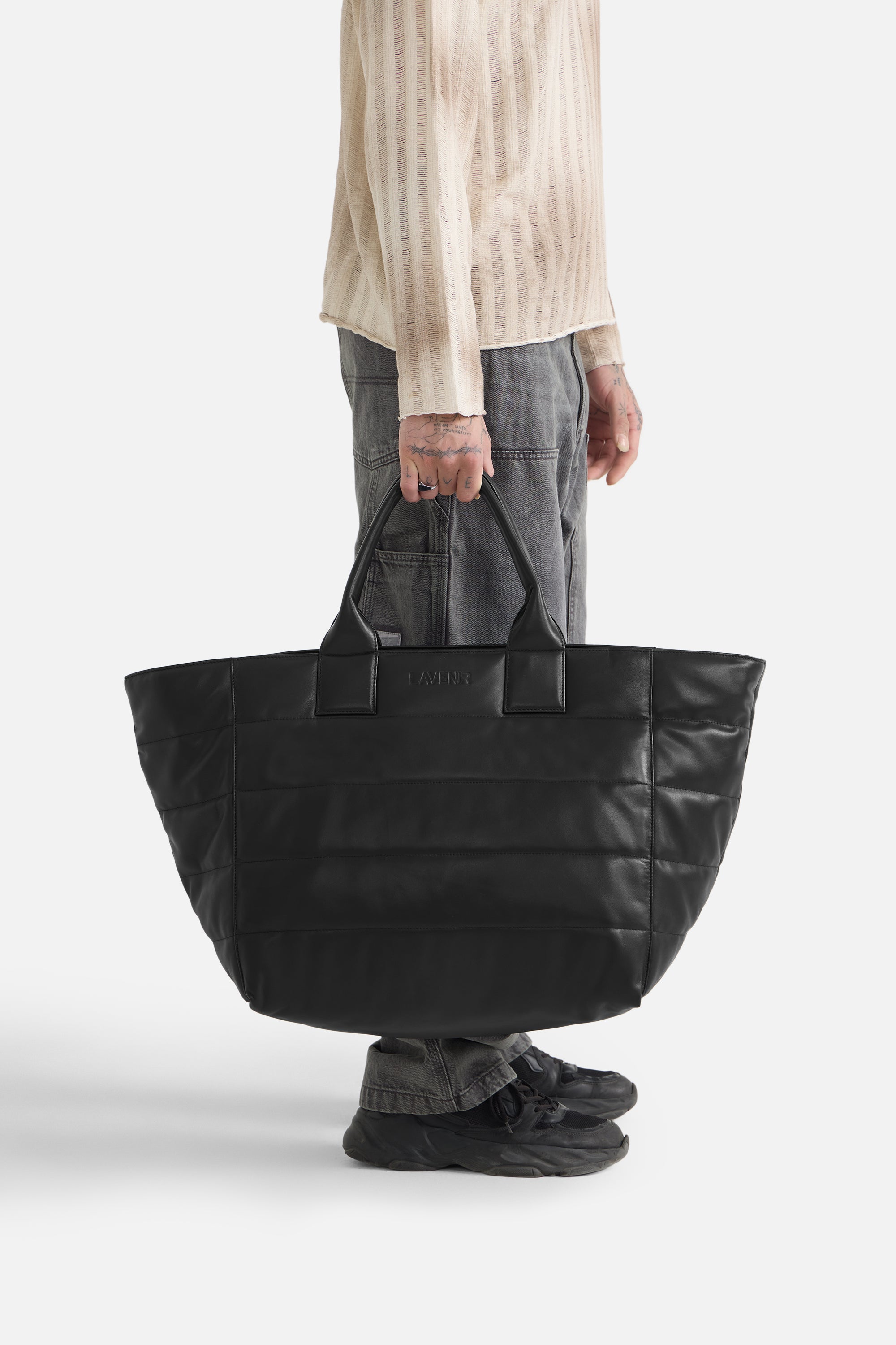 L'avenir - Unisex Puffy Travel Tote Bag