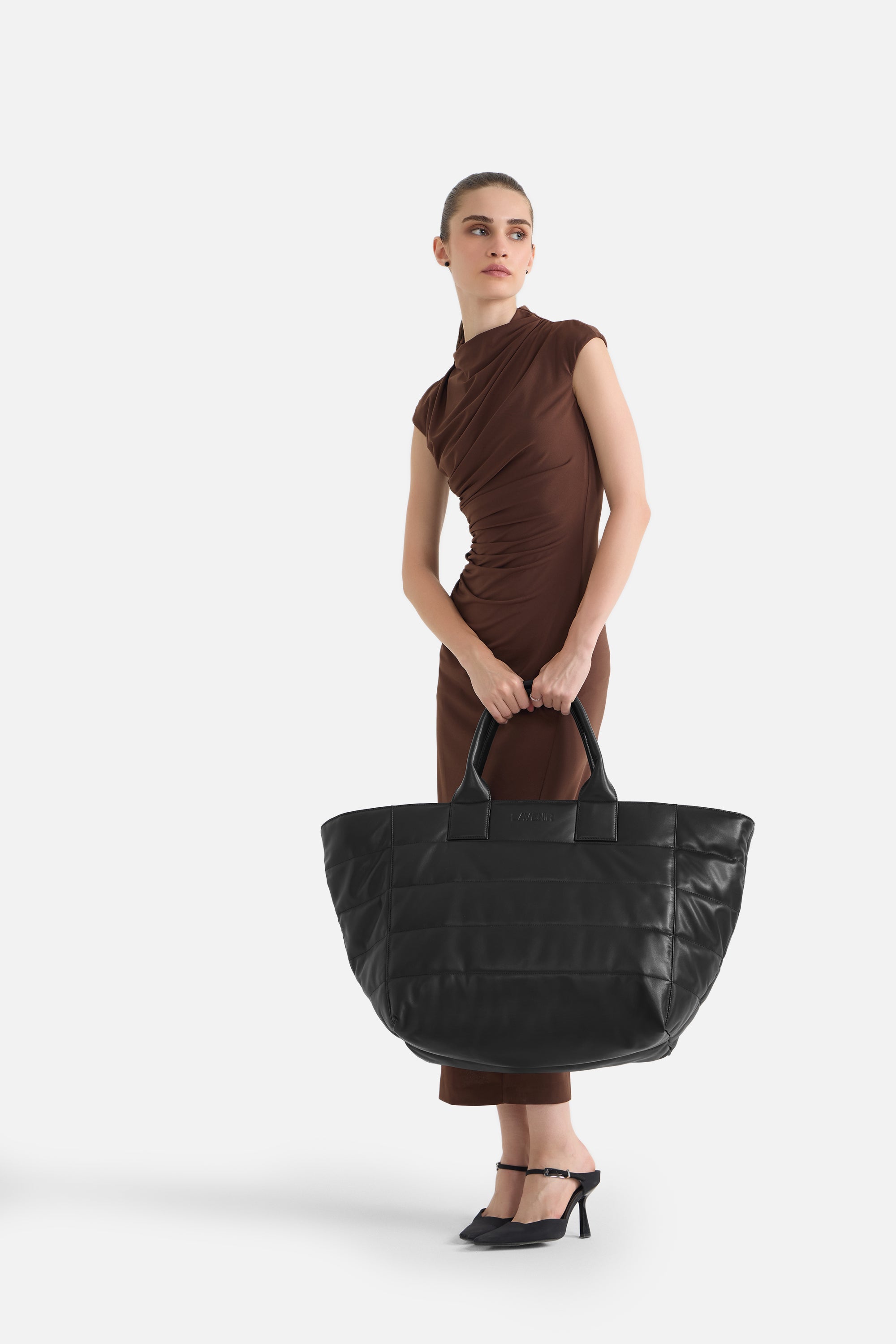 L'avenir - Unisex Puffy Travel Tote Bag