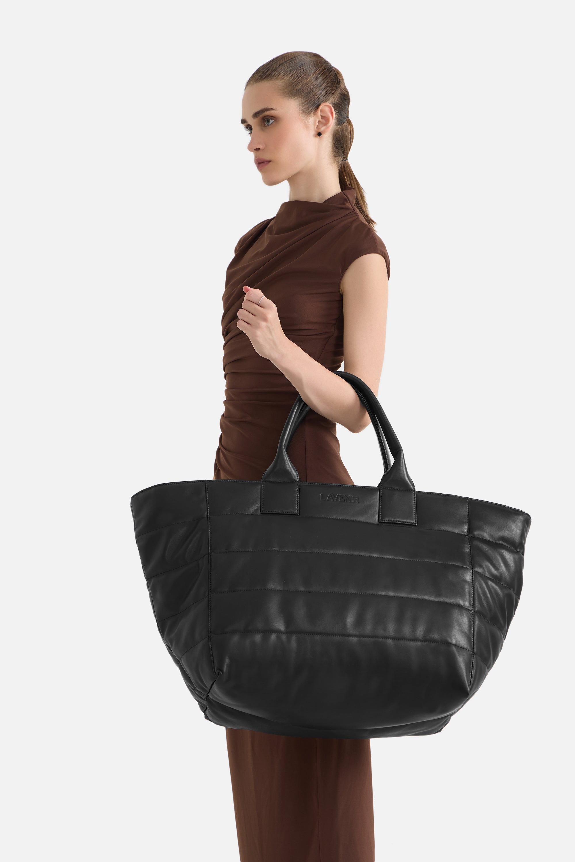 L'avenir - Unisex Puffy Travel Tote Bag