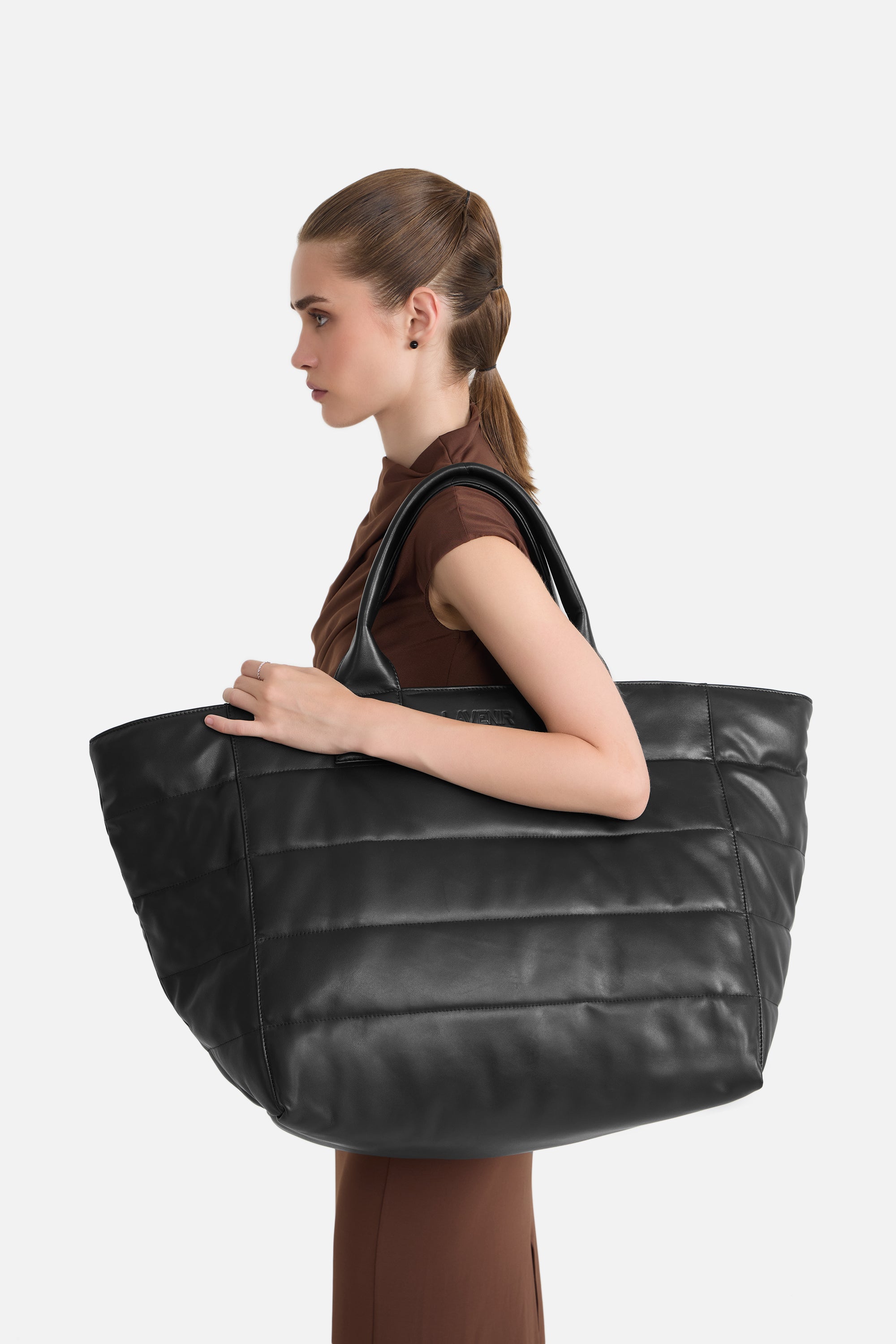 L'avenir - Unisex Puffy Travel Tote Bag