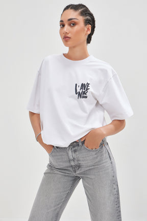 L'avenir LDN Unisex T-shirt - White