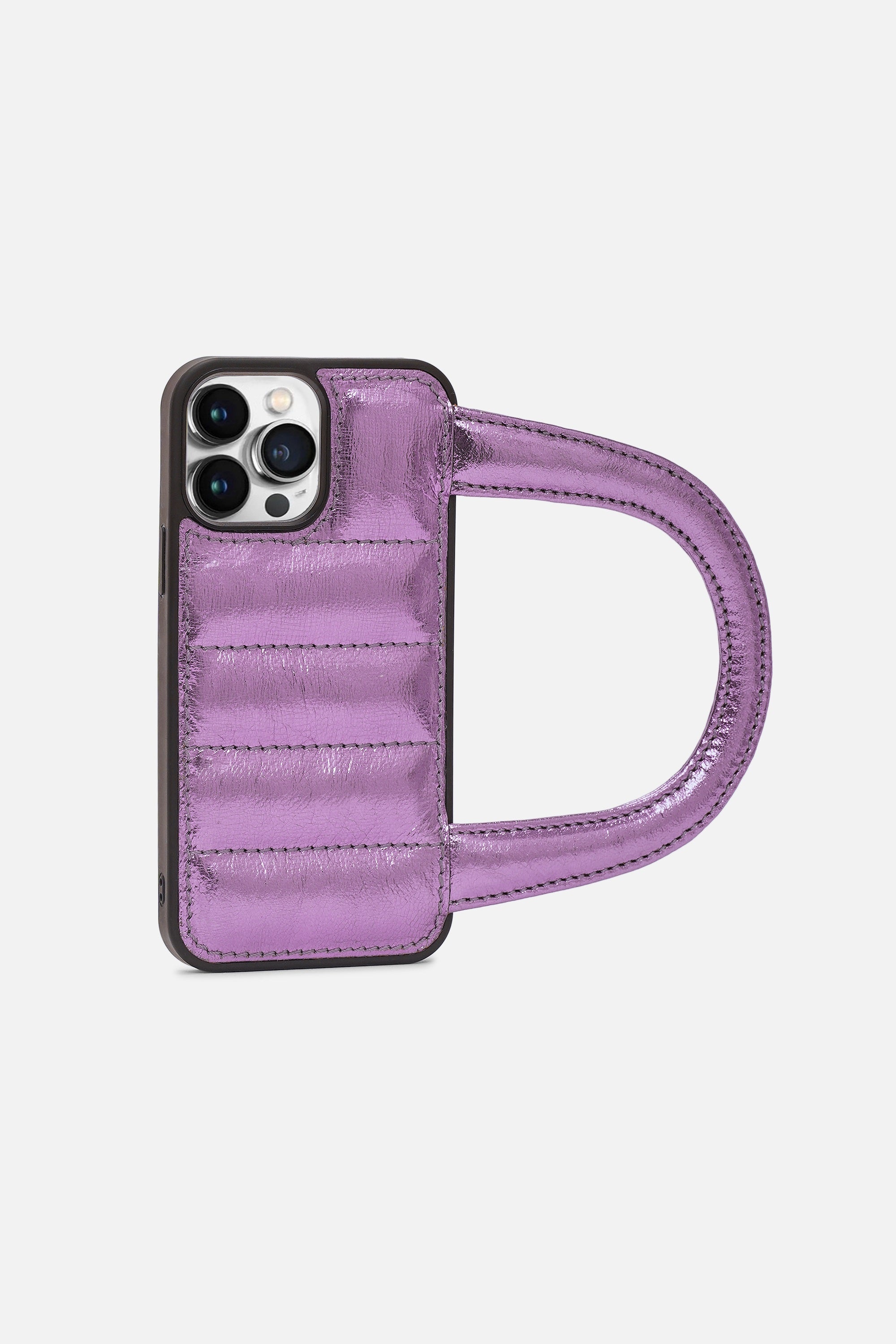 iPhone Case - Puff Handle™ - Iris Purple Metallic