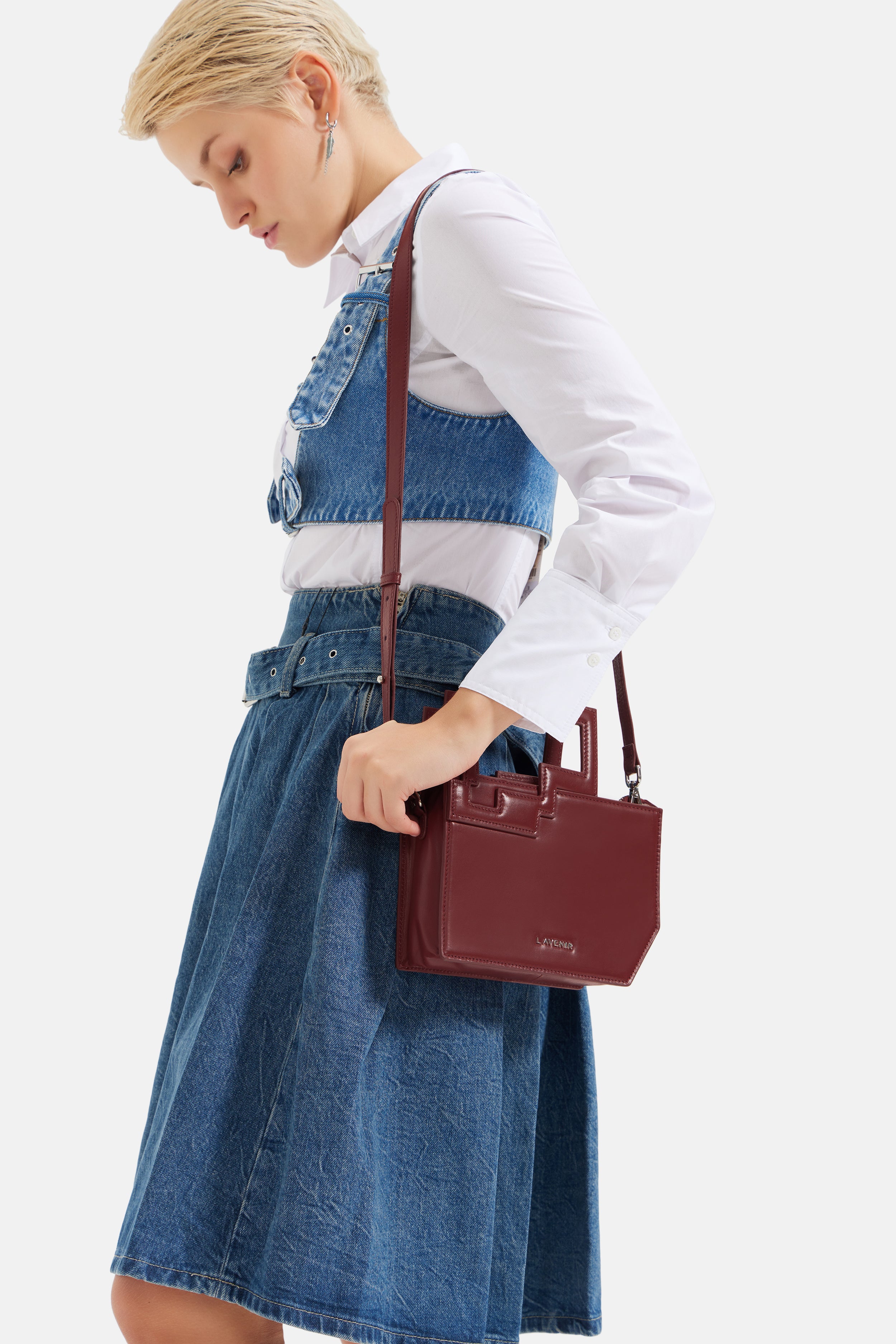 Naomi - Grab & Go Cross Body Bag - Rosewood