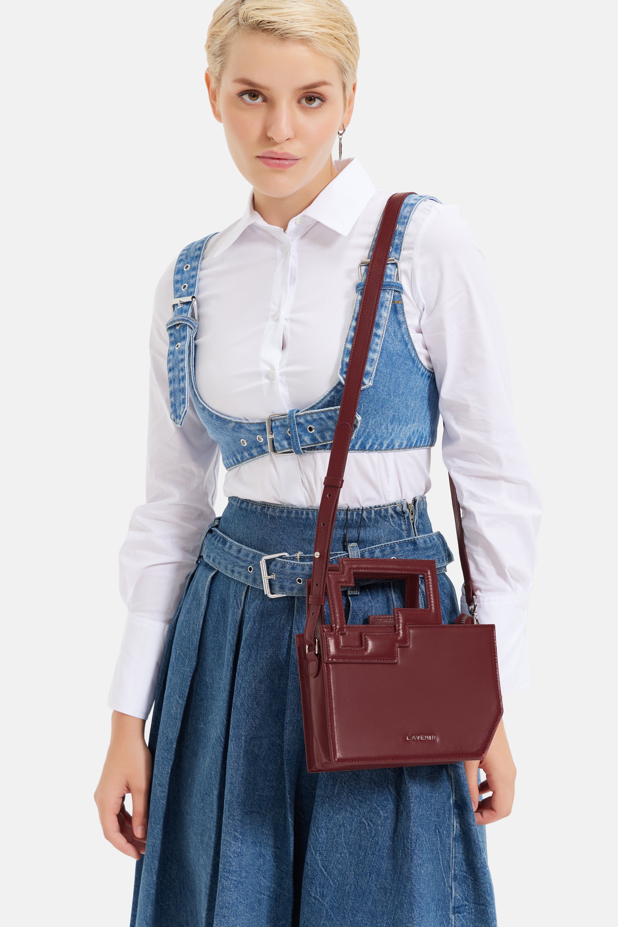 Naomi - Grab & Go Cross Body Bag - Rosewood