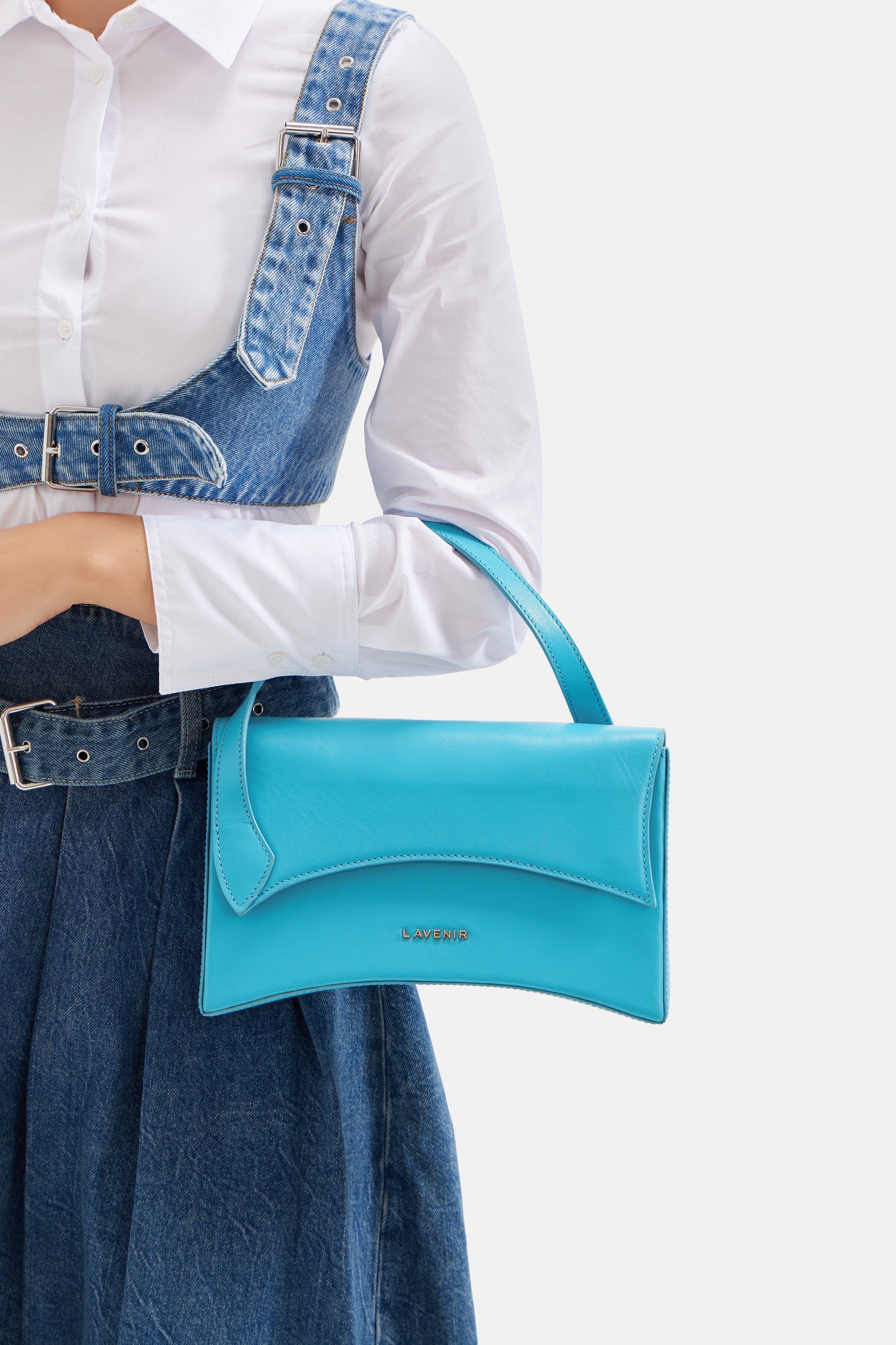 Wanessa - Hand Bag - Malibu Blue