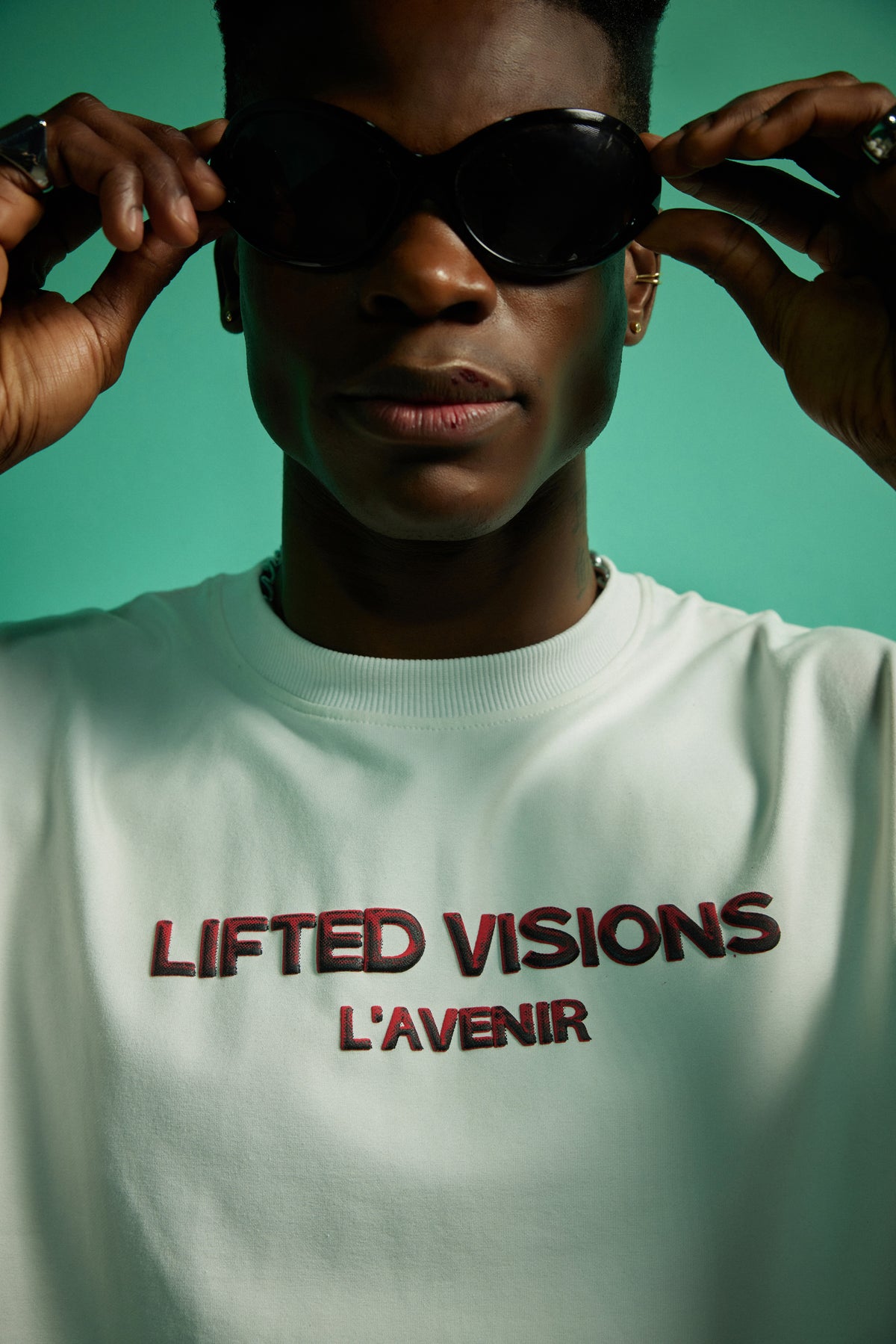 Lifted Visions Unisex T-shirt - White