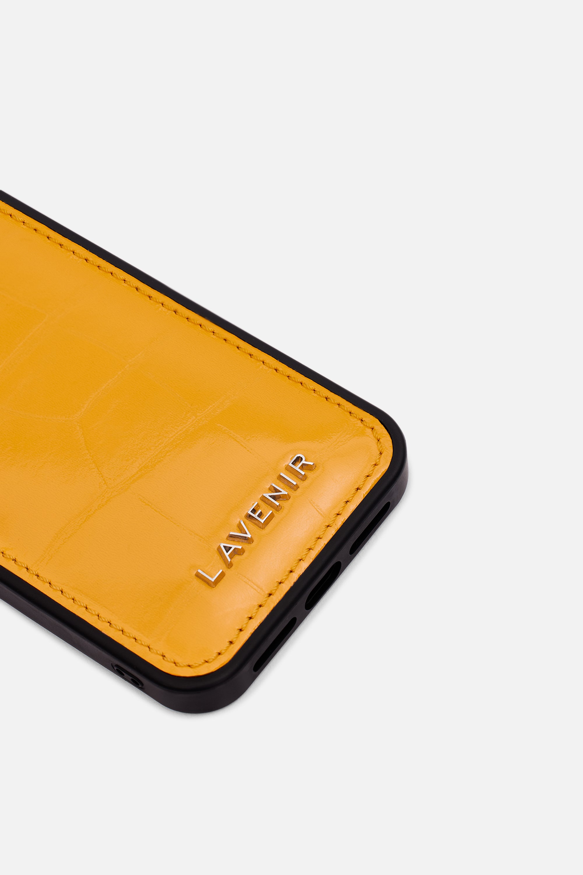 iPhone Puffer Case  - Saffron Mango