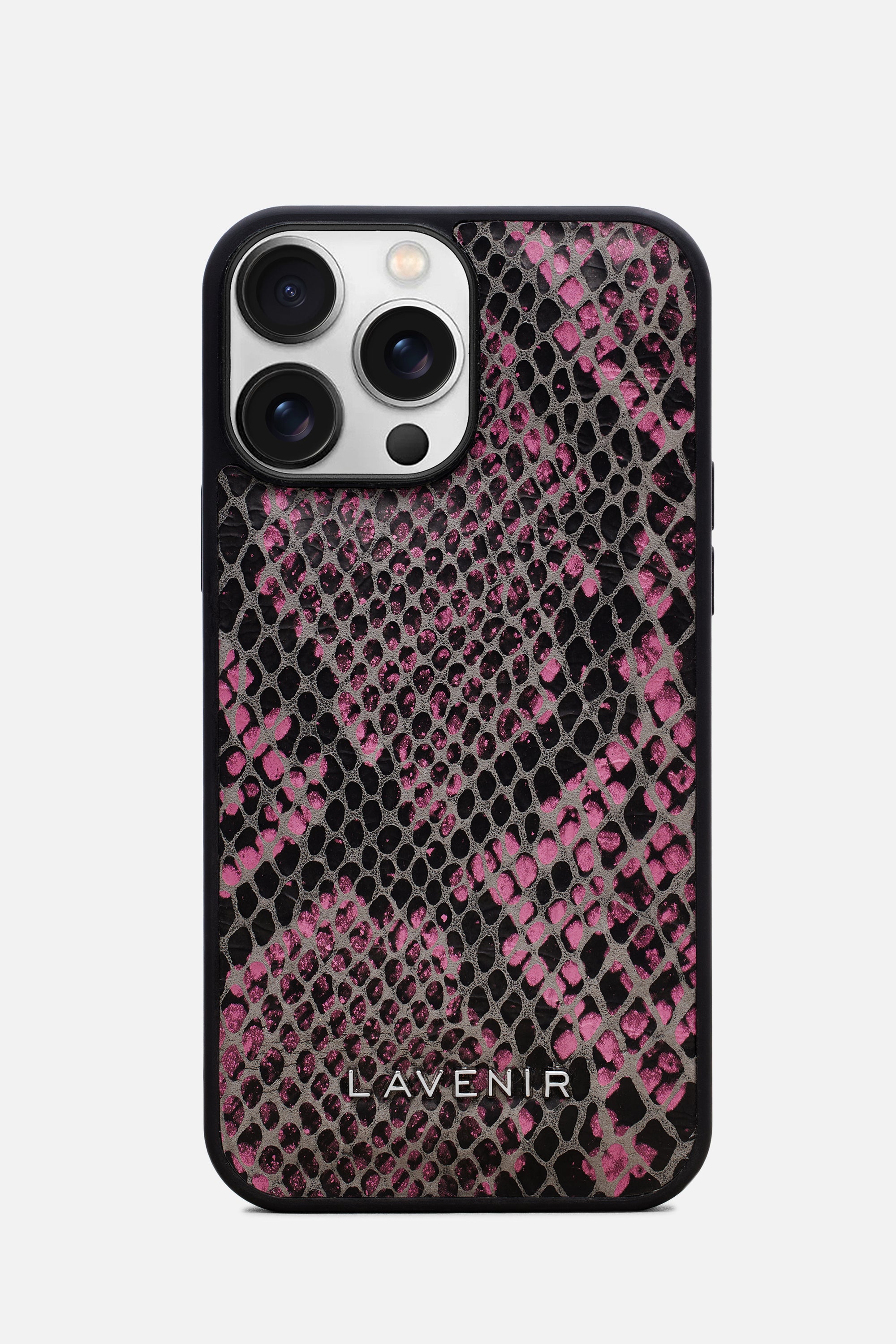 Iphone Case - Snake Embossed - Pink