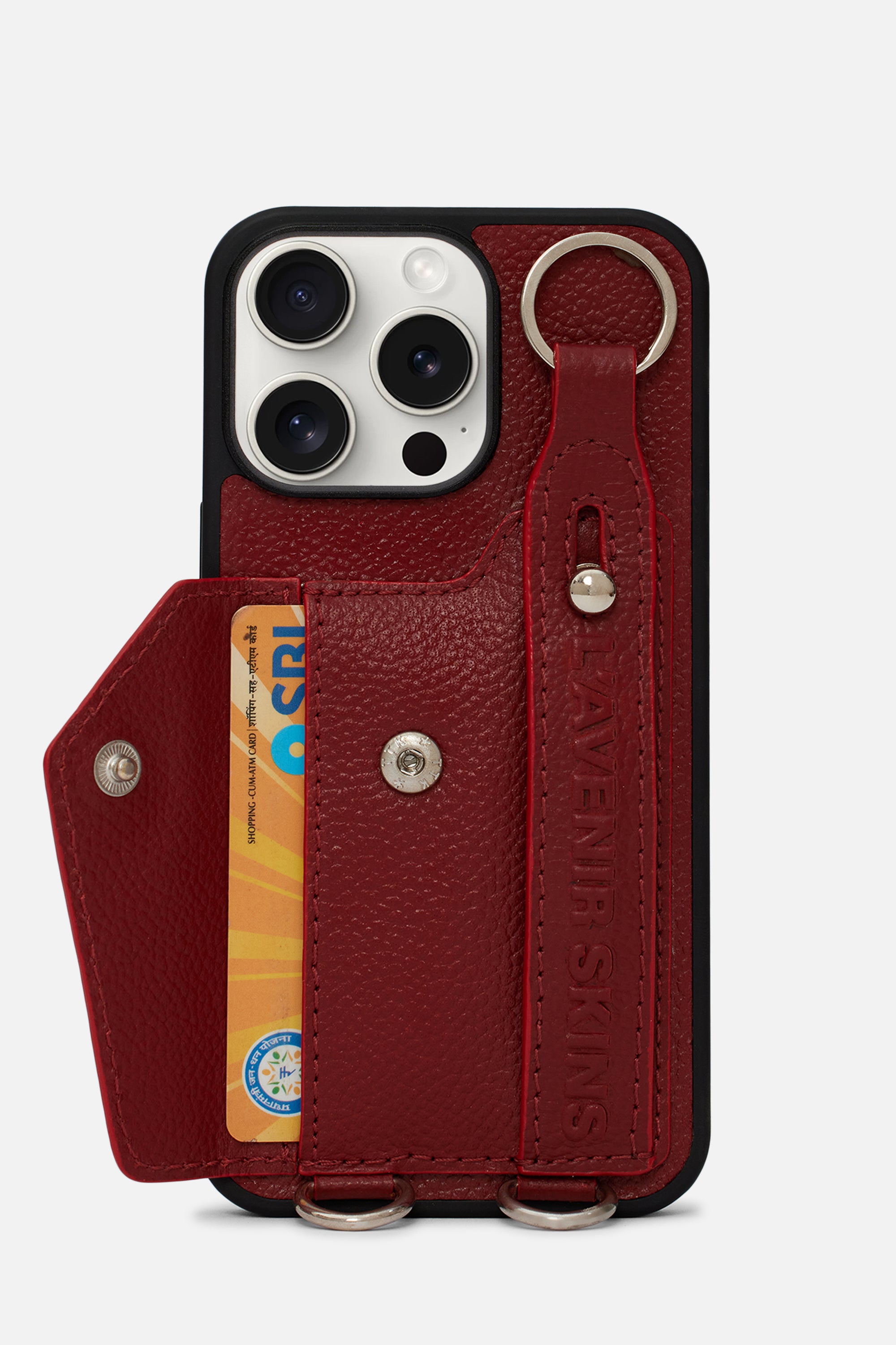 WRIST STRAP WALLET IPHONE CASE