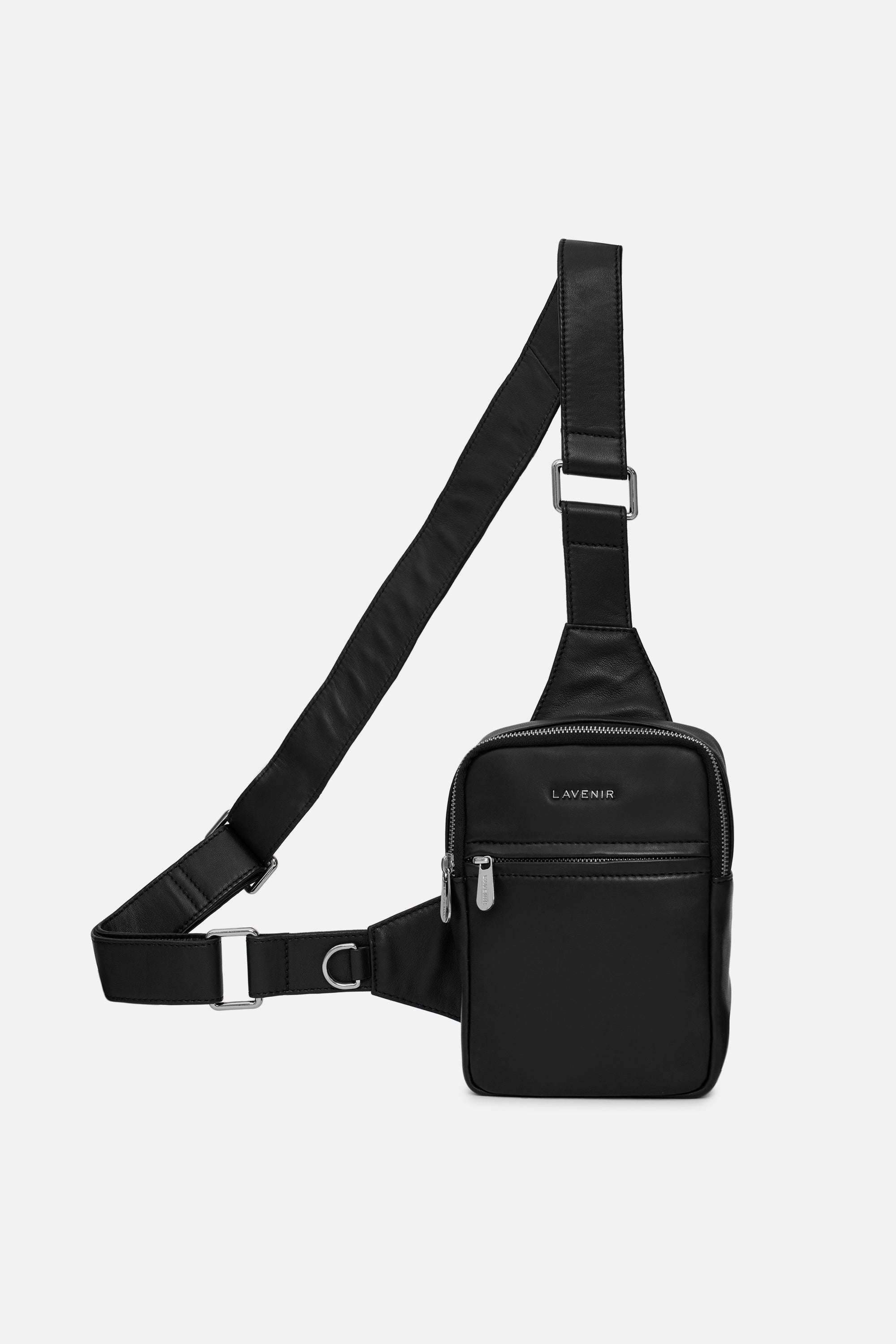 Mirage - Unisex Crossbody Bag - Black