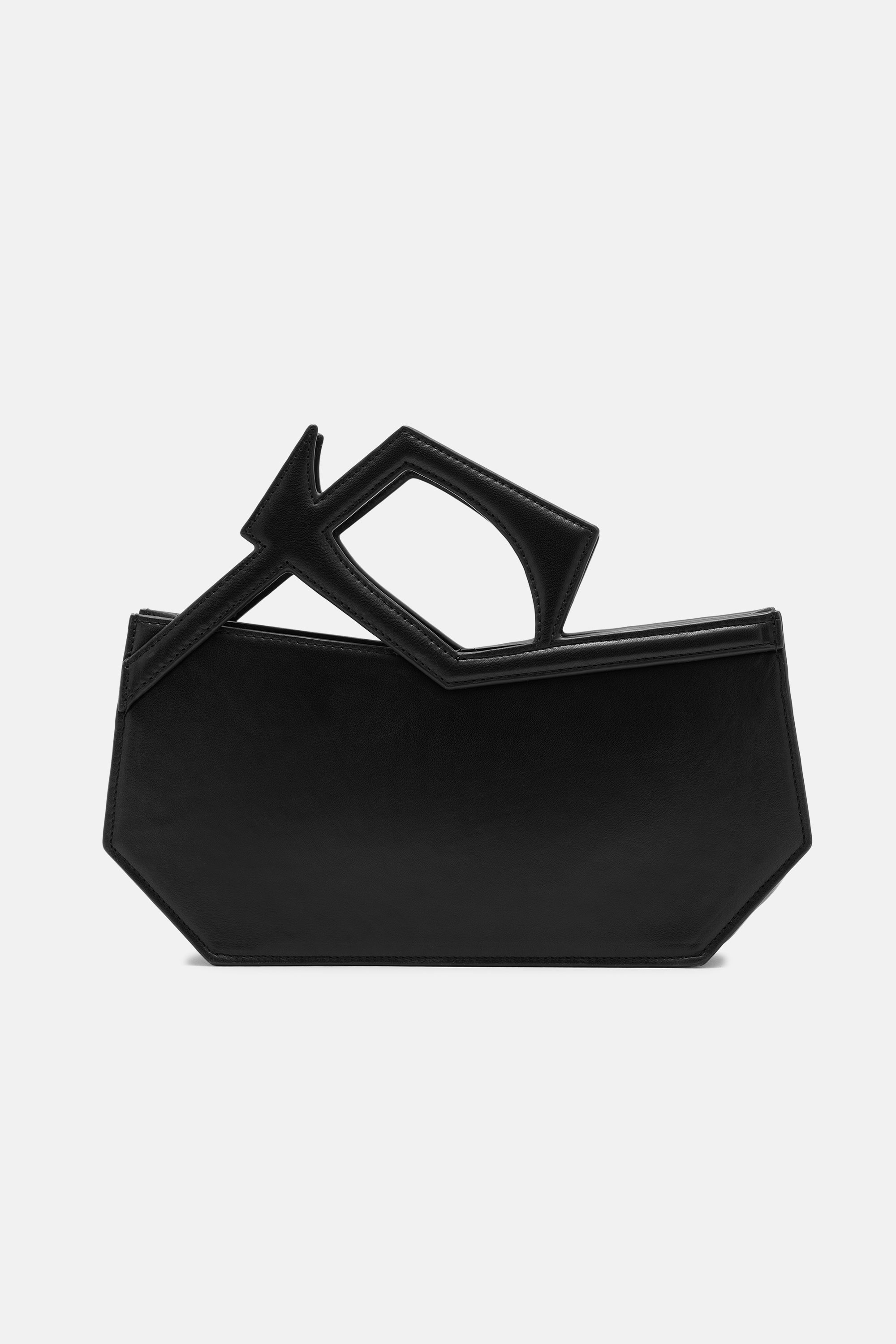 Abigail - Asymmetric Hand Bag - Black