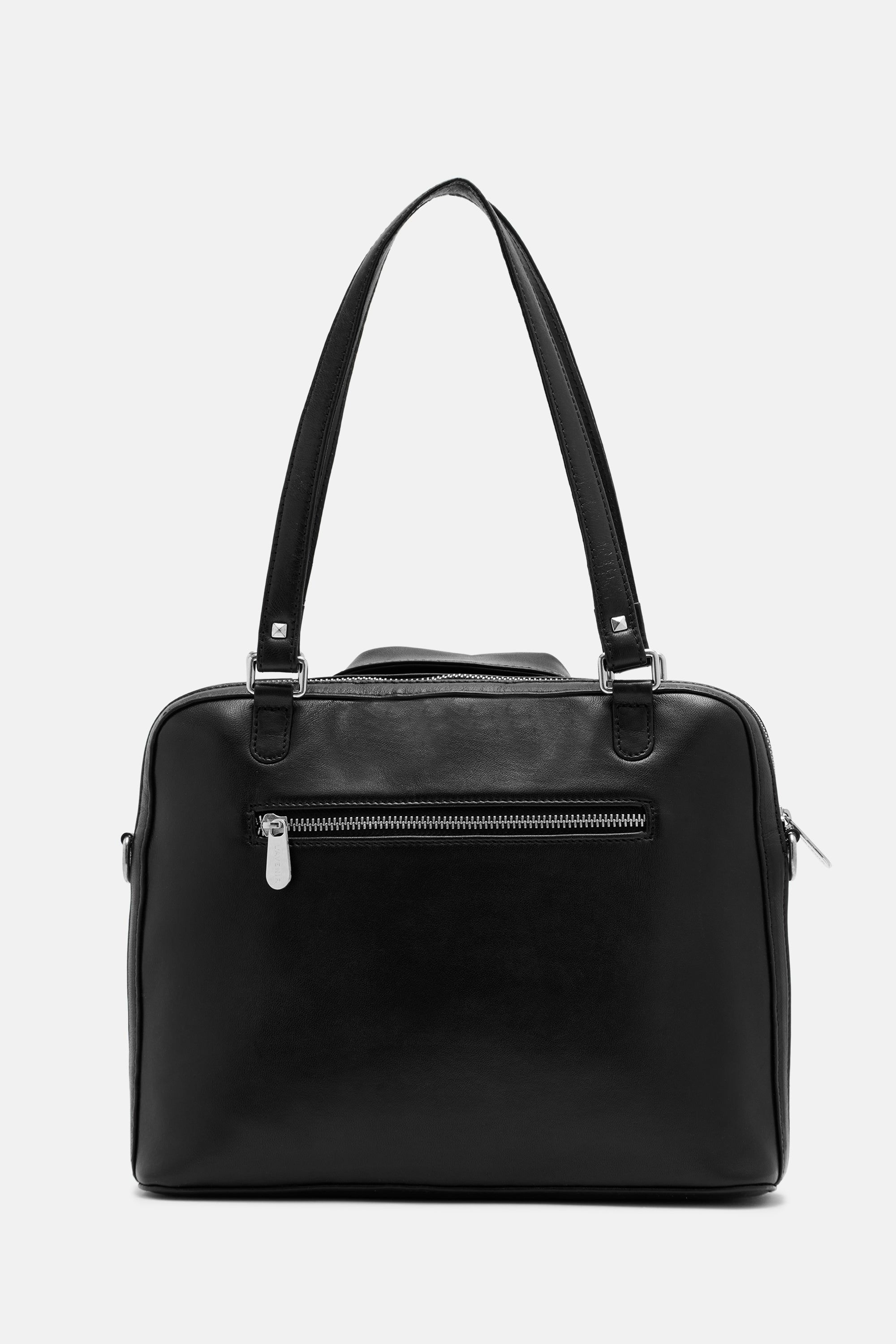 Maxine - Biker Jacket Hand Bag - Black