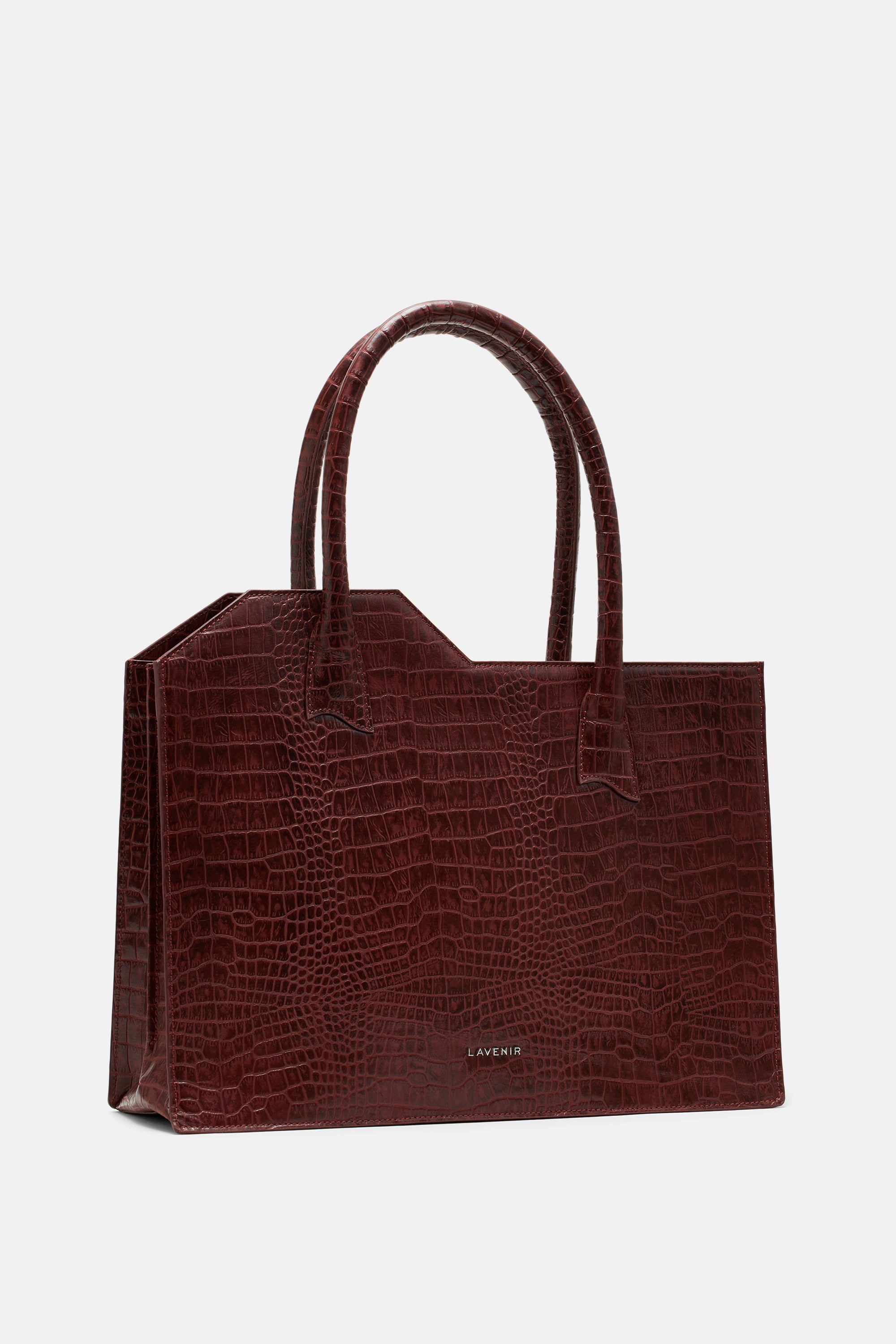 Wictoria - Tote Bag - Croco Red Potting Soil