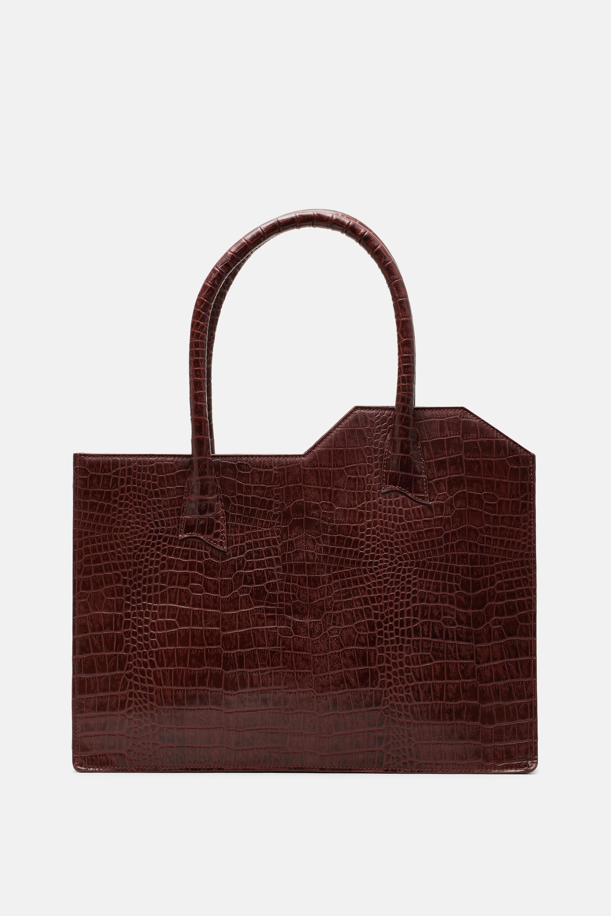 Wictoria - Tote Bag - Croco Red Potting Soil