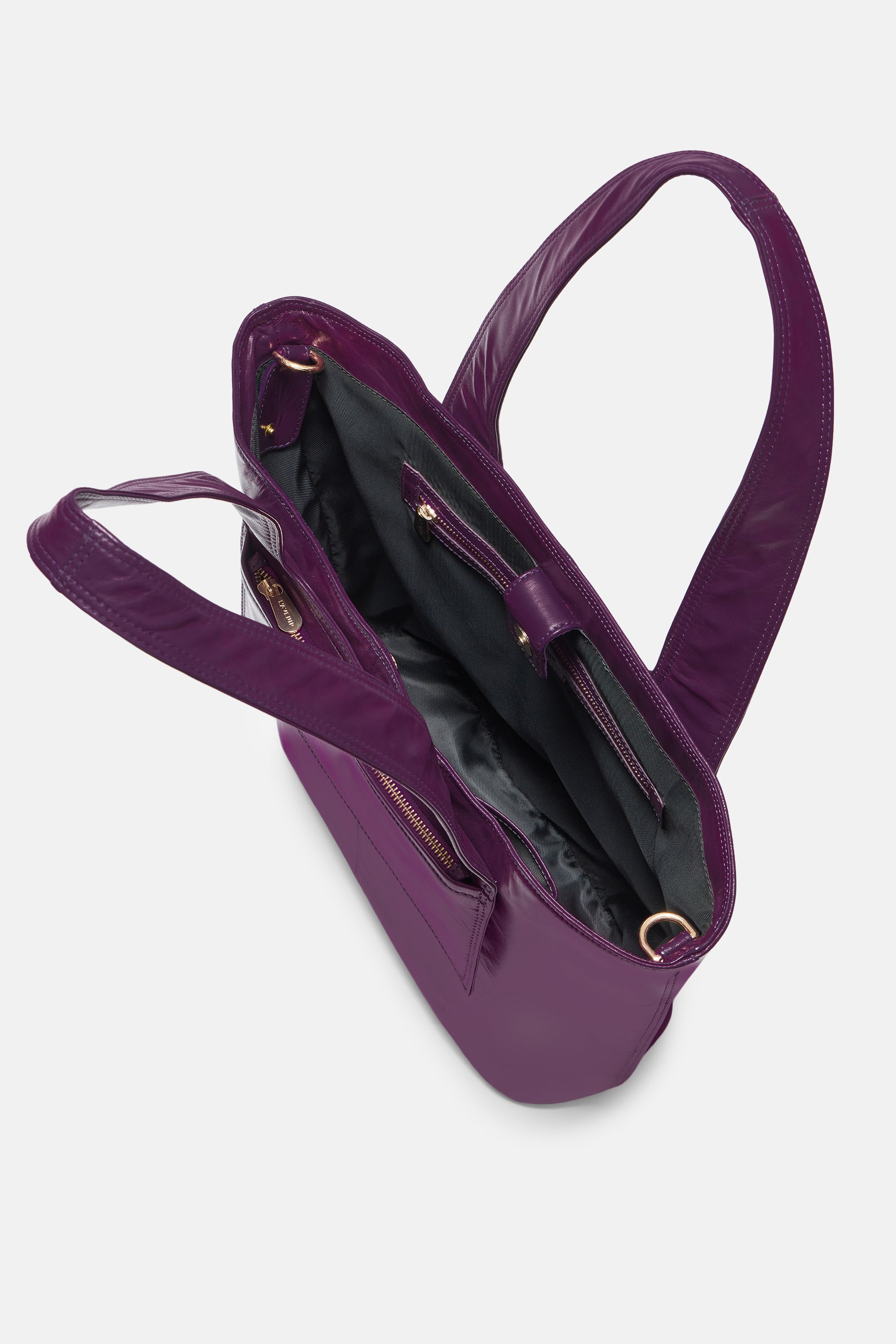 Barbara - Travel Tote Bag -Plum