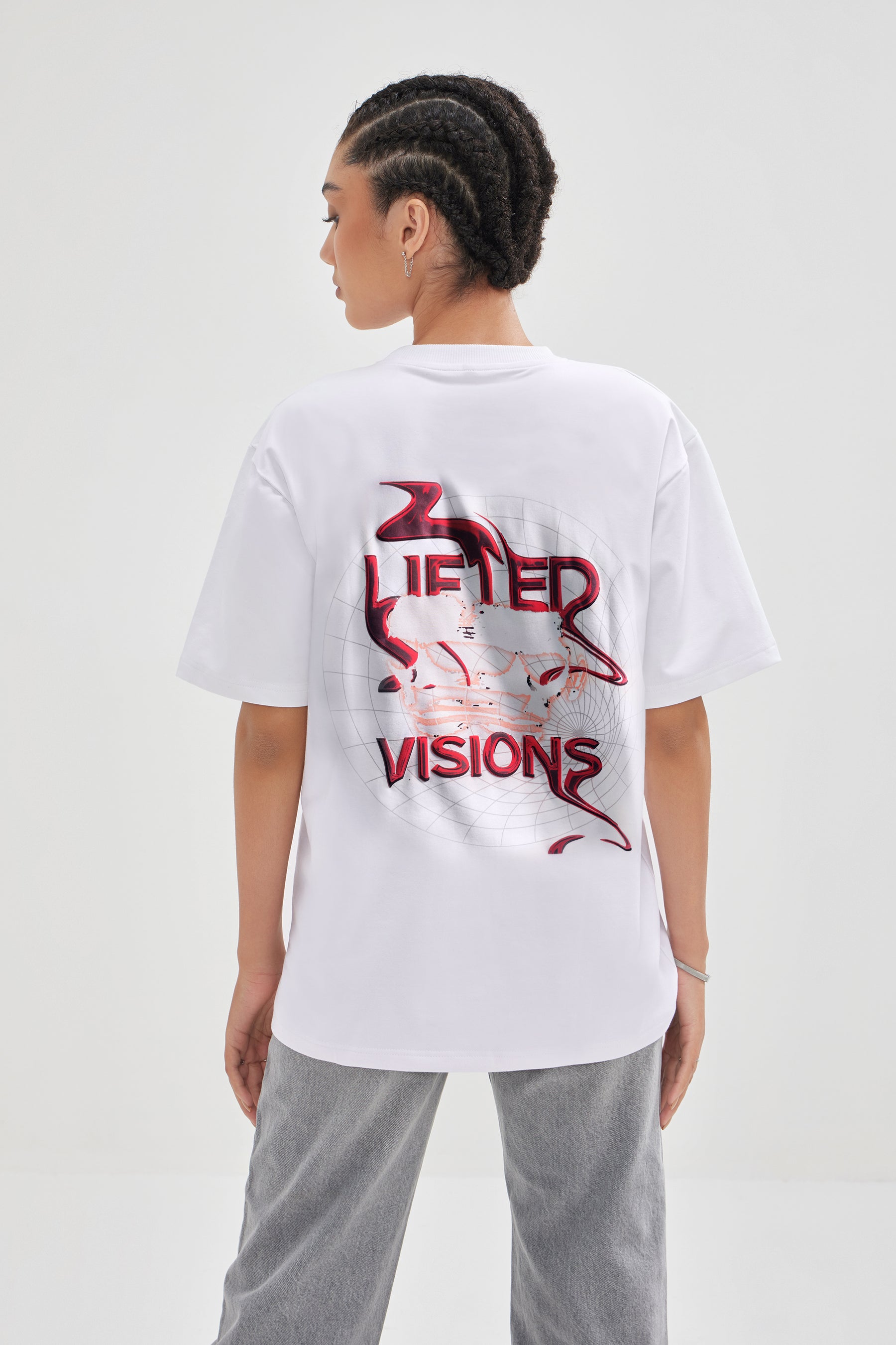 Lifted Visions Unisex T-shirt - White