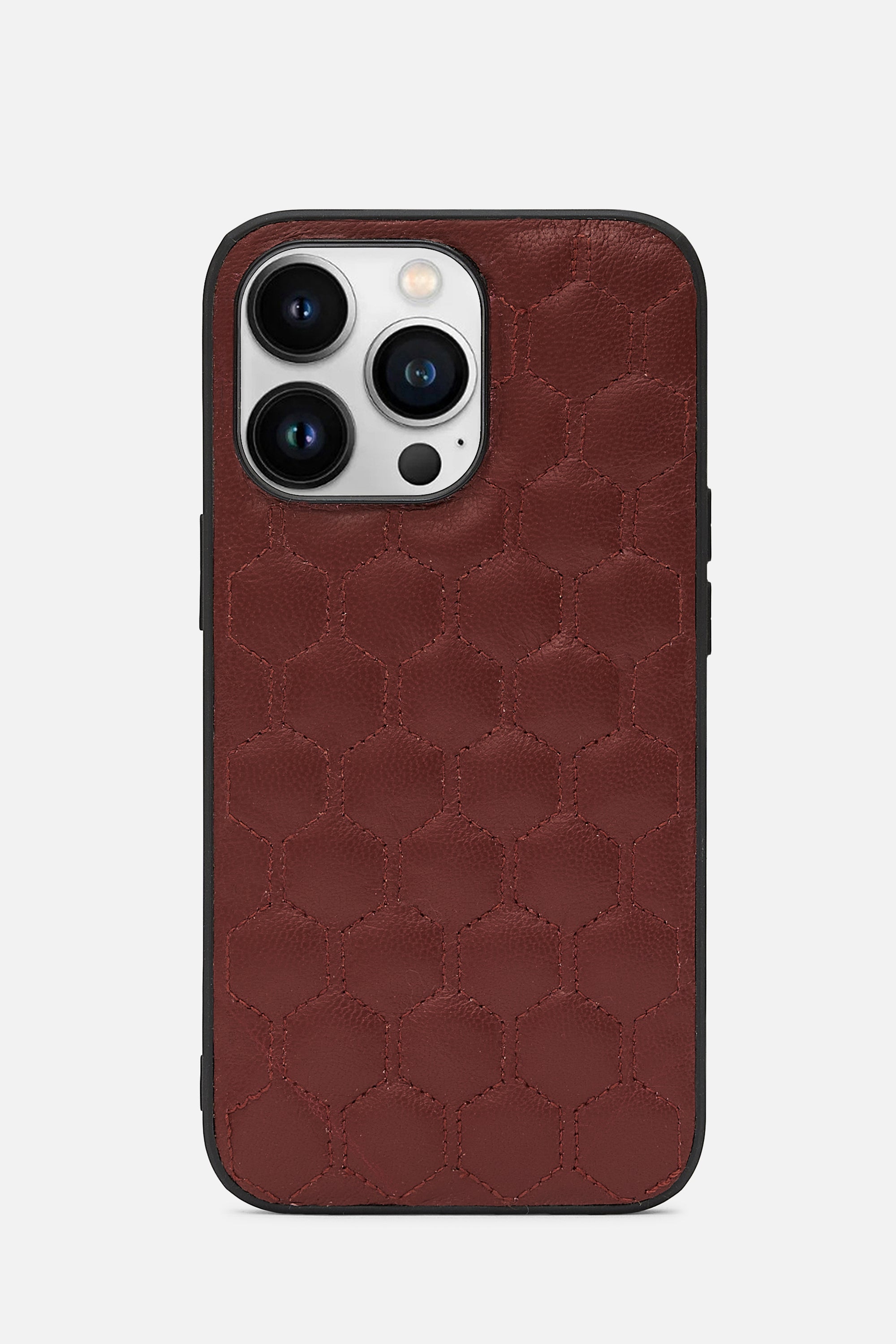 iPhone  Case - Honeycomb Quilting - Rosewood