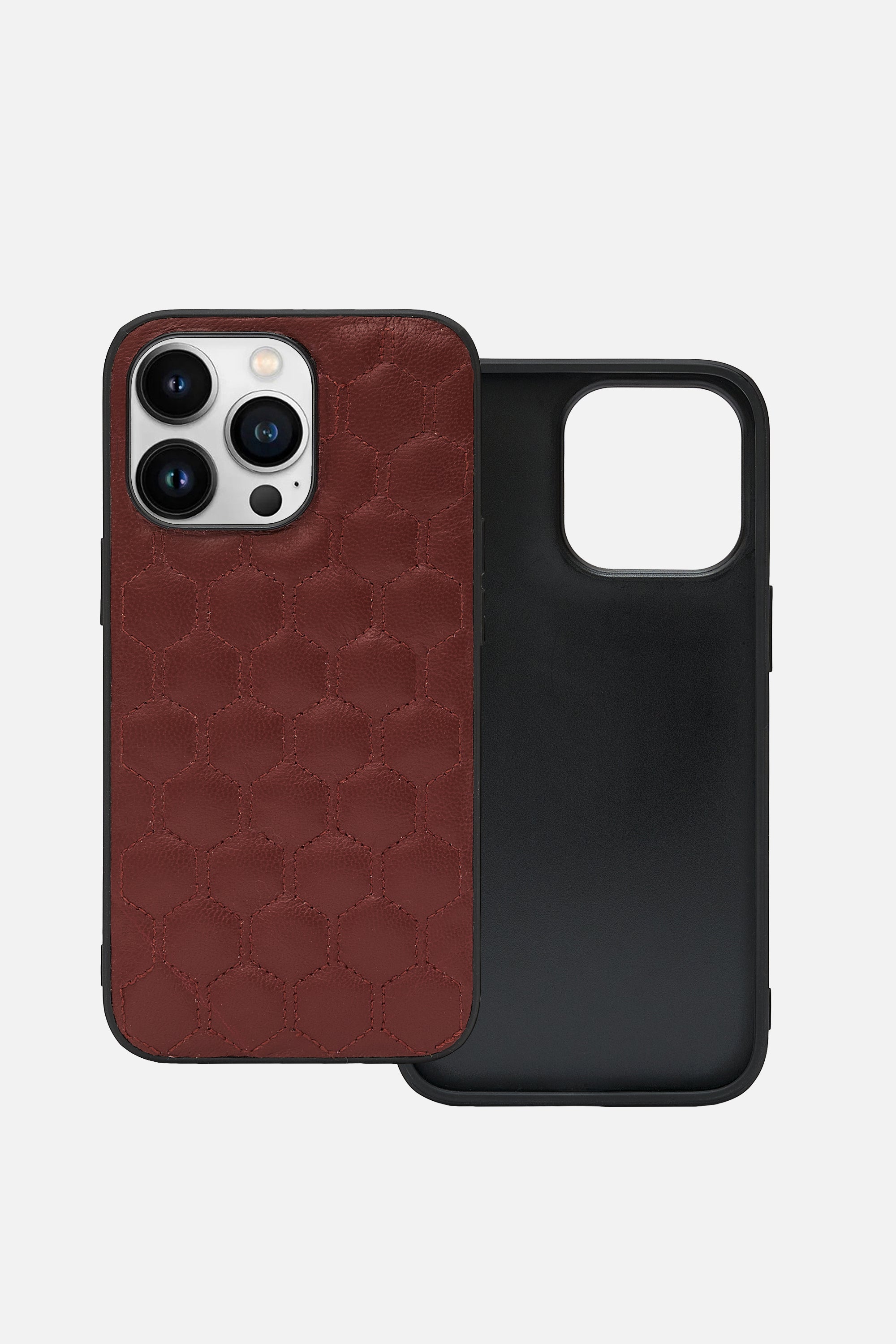 iPhone  Case - Honeycomb Quilting - Rosewood