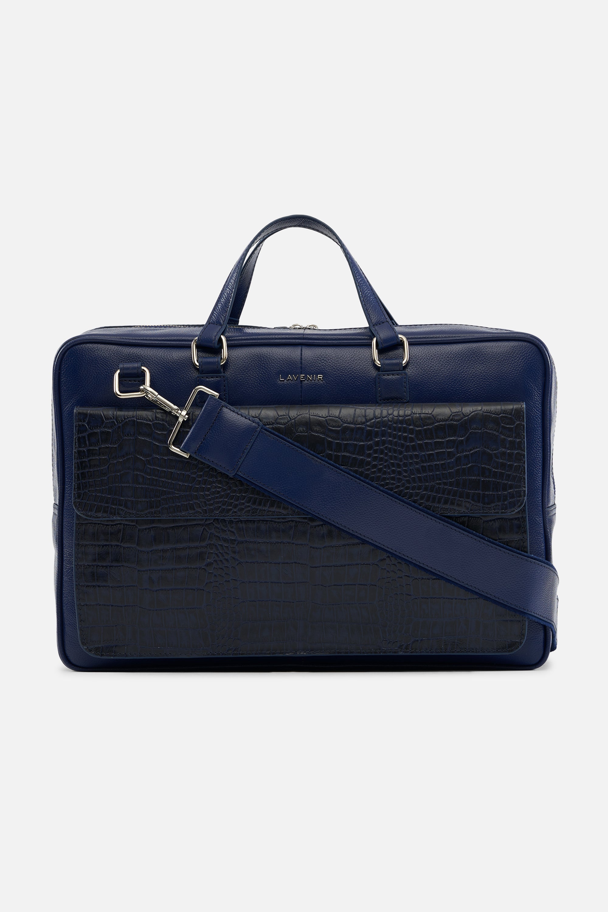 Bronco - Leather Laptop Bag - Ocean Caven